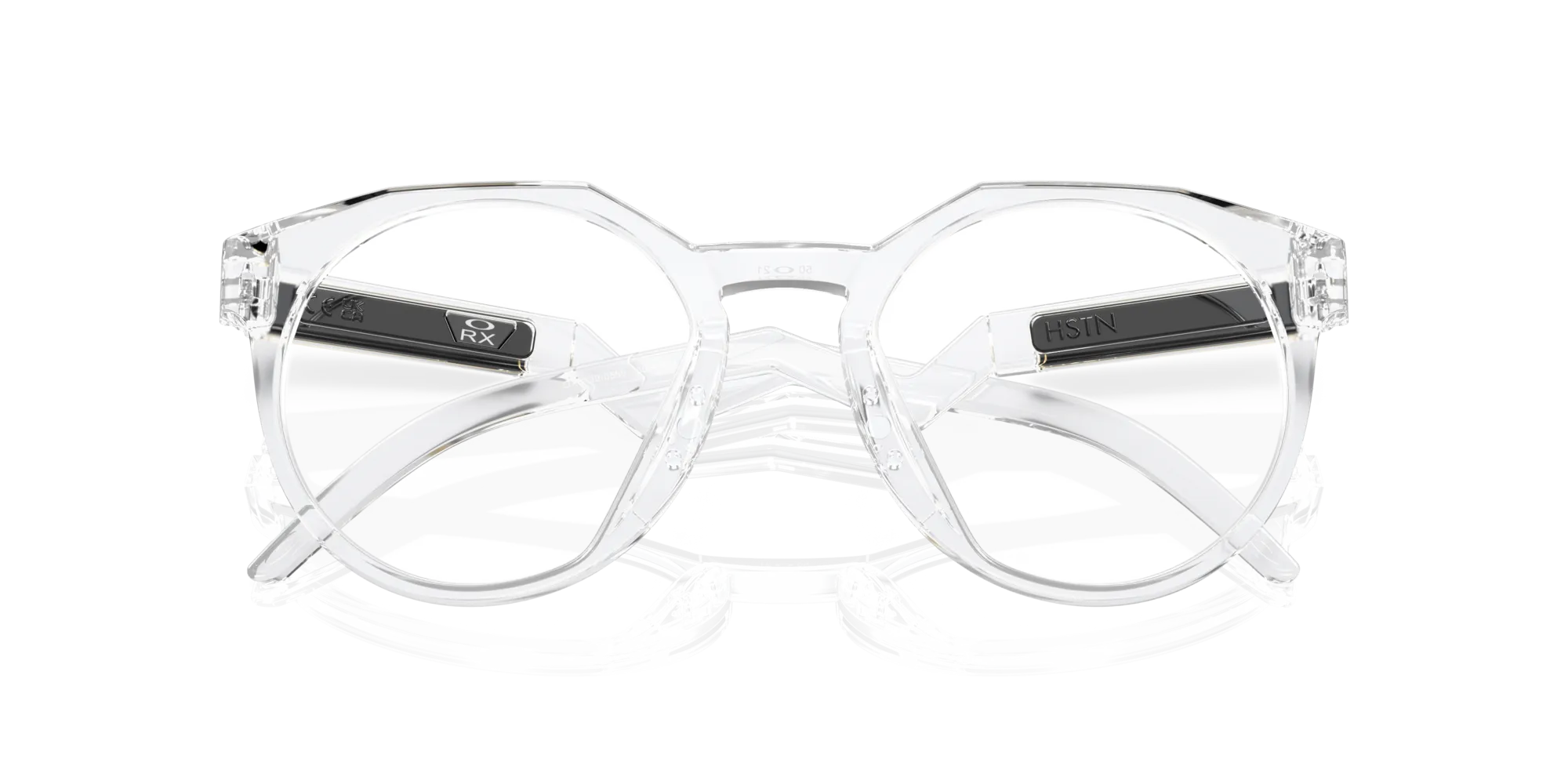 Oakley OX8139 HSTN RX 813905 Montature da vista O_Matter Trasparente Rotonda Normale - immagine 2