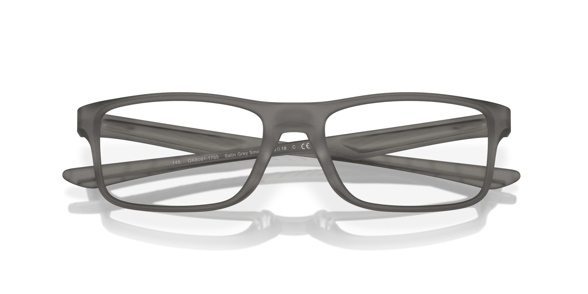 Oakley OX8081 PLANK 2.0 808117 Montature da vista O_Matter Grigio Trasparente Squadrata Normale - immagine 2