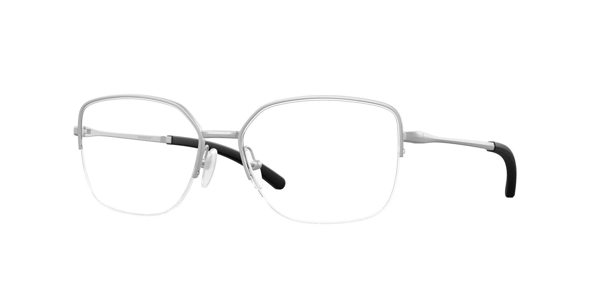 Oakley OX3006 MOONGLOW 300604 Montature da vista Metallo Argento Trasparente Rotonda Normale - immagine 1