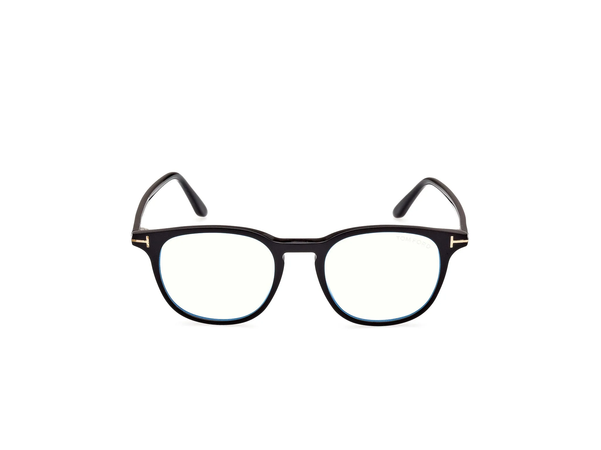TOM FORD FT5832-B 1 Montature da vista Acetato Nero Rotonda Normale - immagine 2