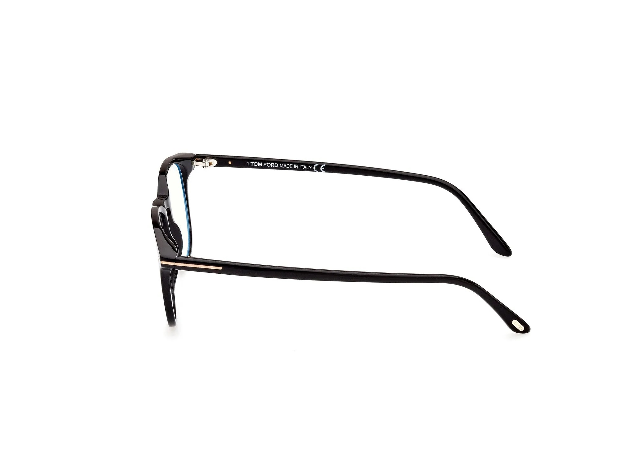 TOM FORD FT5832-B 1 Montature da vista Acetato Nero Rotonda Normale - immagine 3