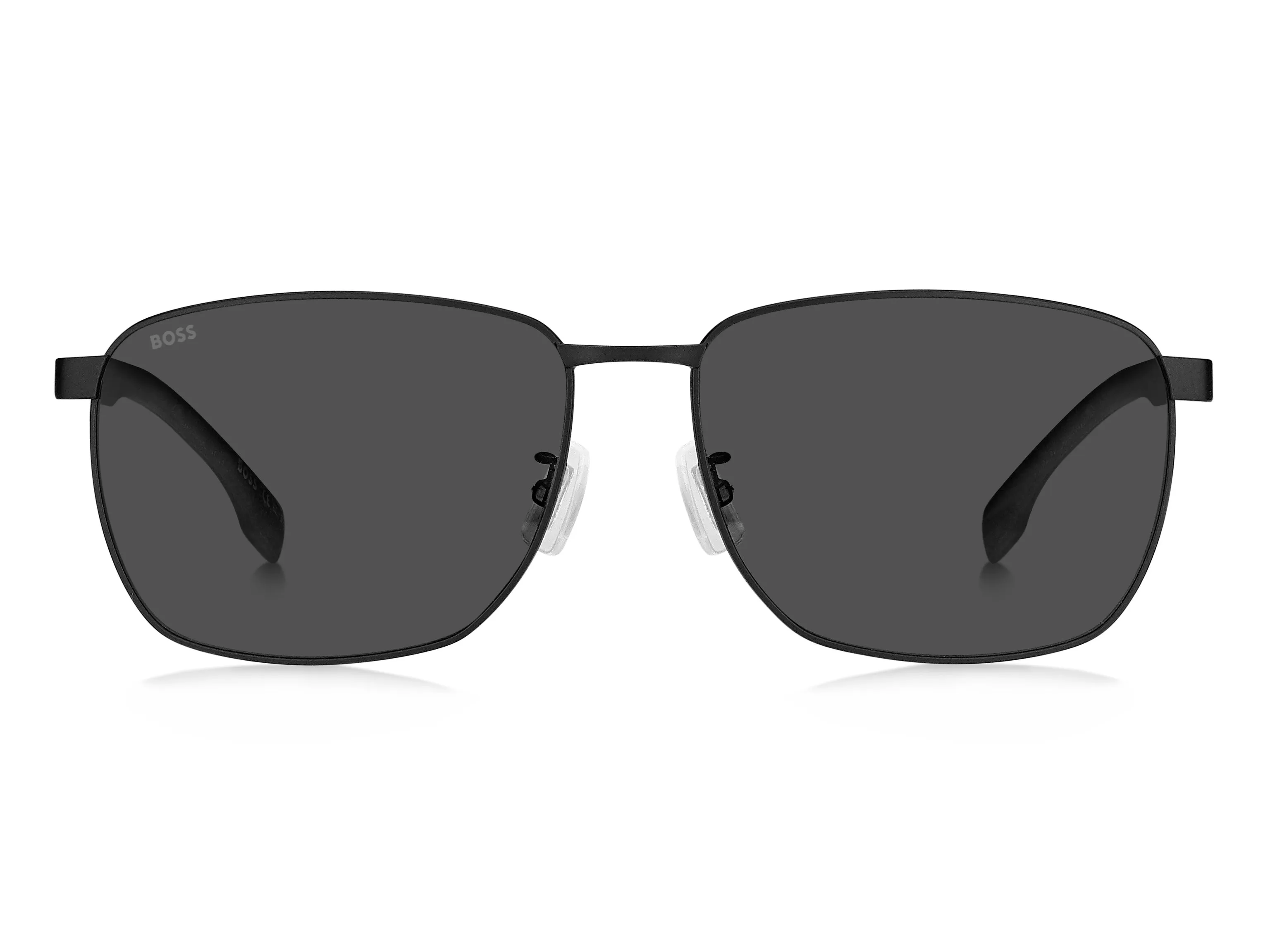 Hugo Boss BOSS 1469/F/SK 003/IR Occhiali da sole Acciaio Nero-opaco Grigio Squadrata - immagine 2