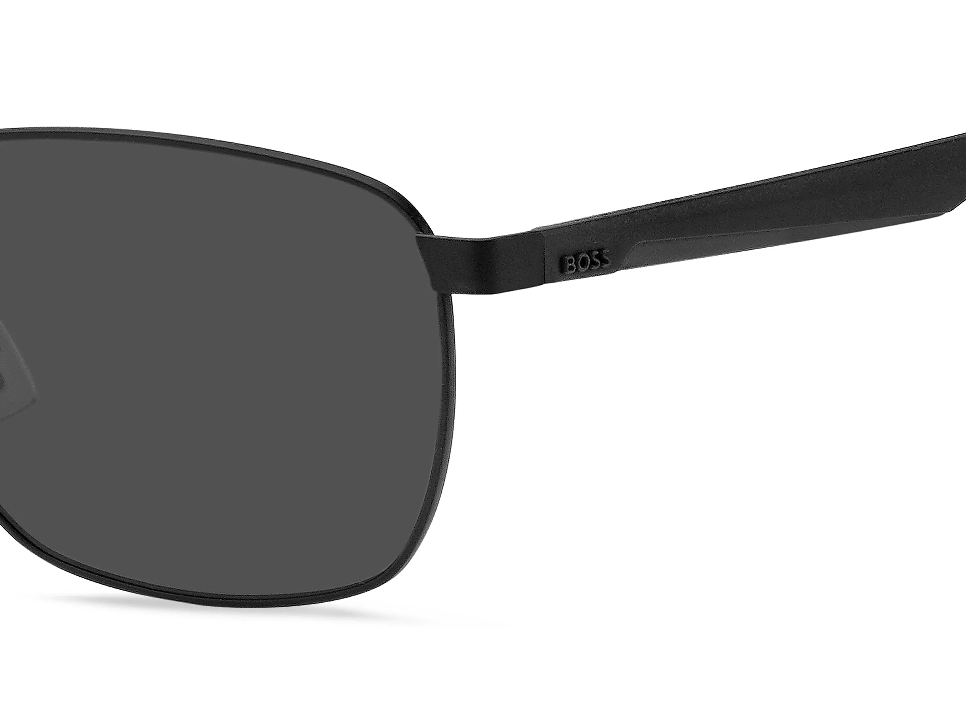 Hugo Boss BOSS 1469/F/SK 003/IR Occhiali da sole Acciaio Nero-opaco Grigio Squadrata - immagine 4