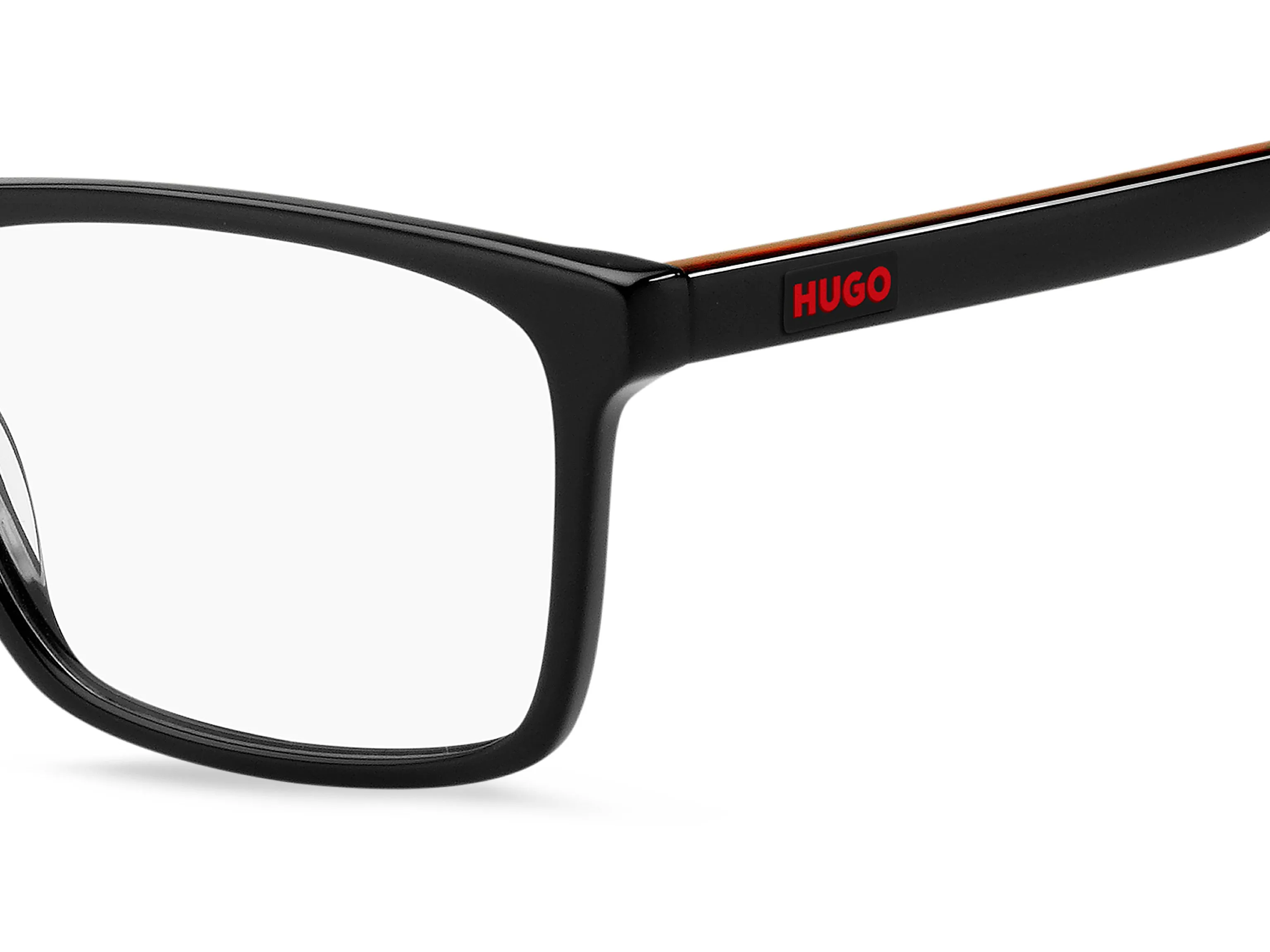 Hugo Boss HG 1198 807 Montature da vista Acetato Nero Squadrata - immagine 3