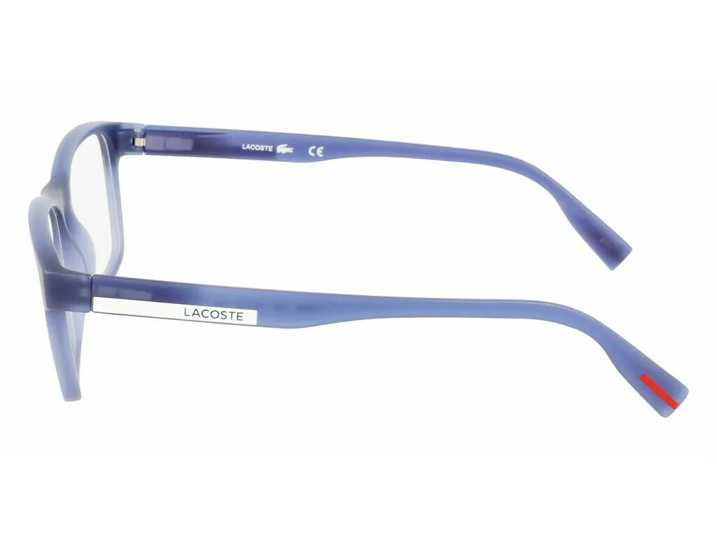 Lacoste Junior Lacoste L3649 424 Montature da vista bambino Bio-iniettato Blu Squadrata Normale Fotocromatiche - immagine 2