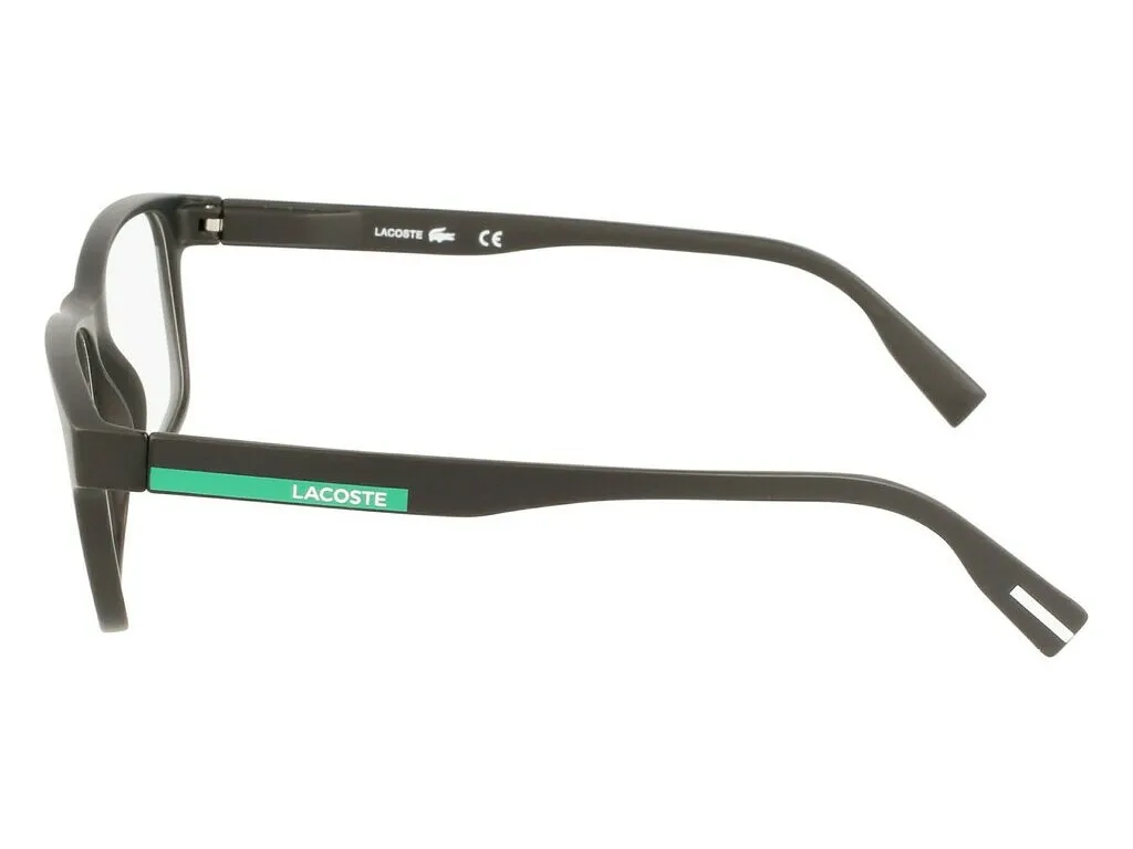 Lacoste Junior Lacoste L3649 002 Montature da vista bambino Bio-iniettato Nero Squadrata Normale Fotocromatiche - immagine 2