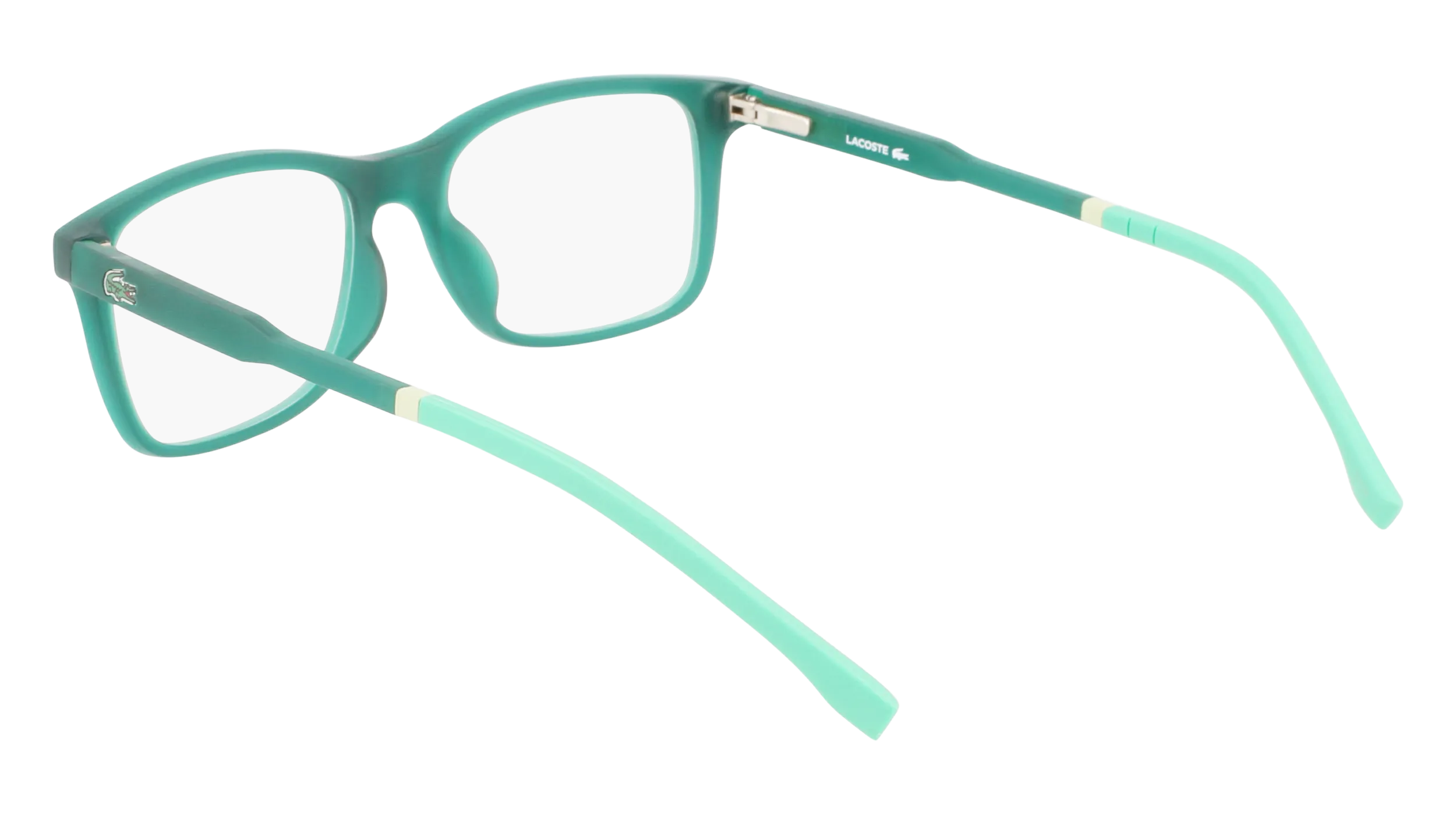 Lacoste Junior Lacoste L3647 315 Montature da vista bambino Bio-iniettato Verde Squadrata Normale Fotocromatiche - immagine 4