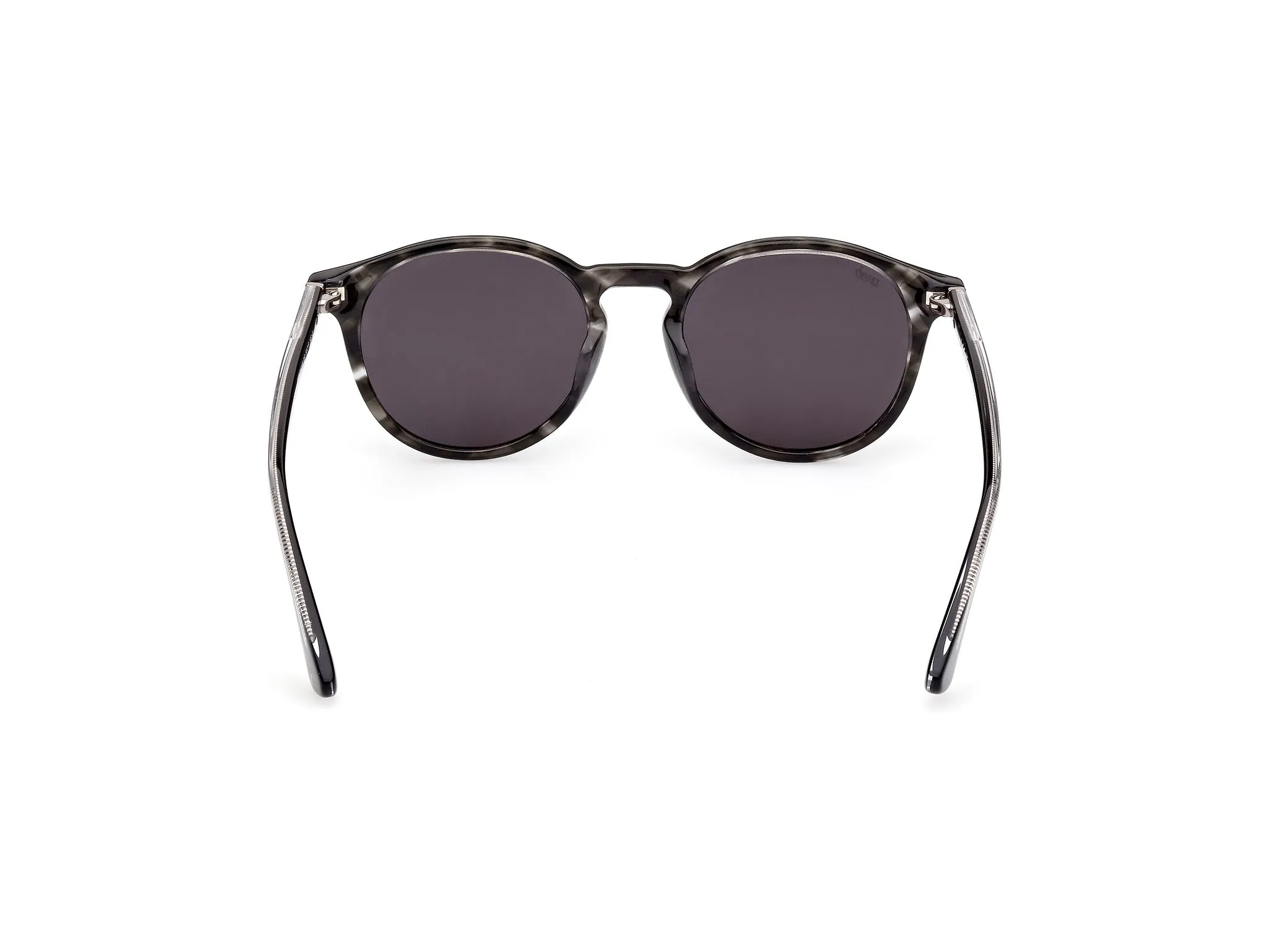 Web WE0328 05A Occhiali da sole Acetato Nero Grigio Rotonda Normale - immagine 4