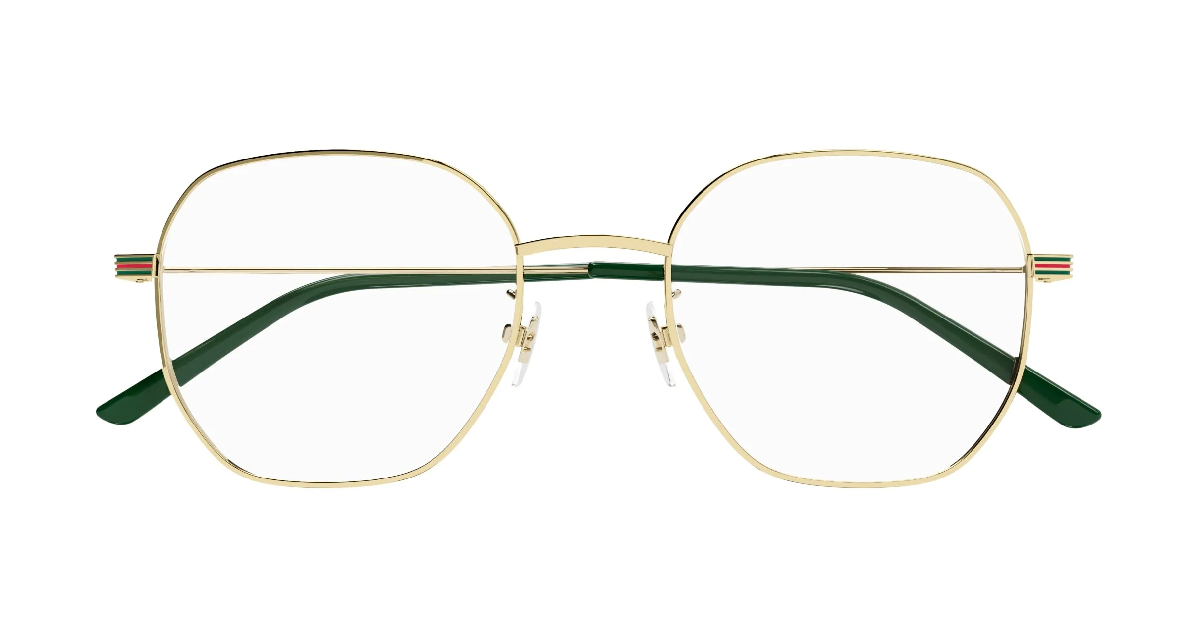 Gucci GG1125OA 002 Montature da vista Metallo Oro Geometrica - immagine 2