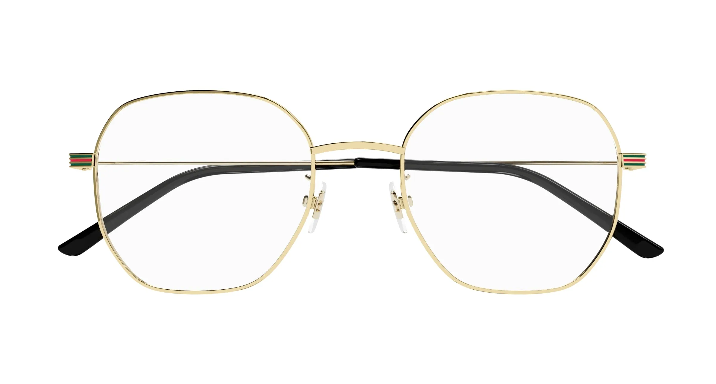 Gucci GG1125OA 001 Montature da vista Metallo Oro Geometrica - immagine 2