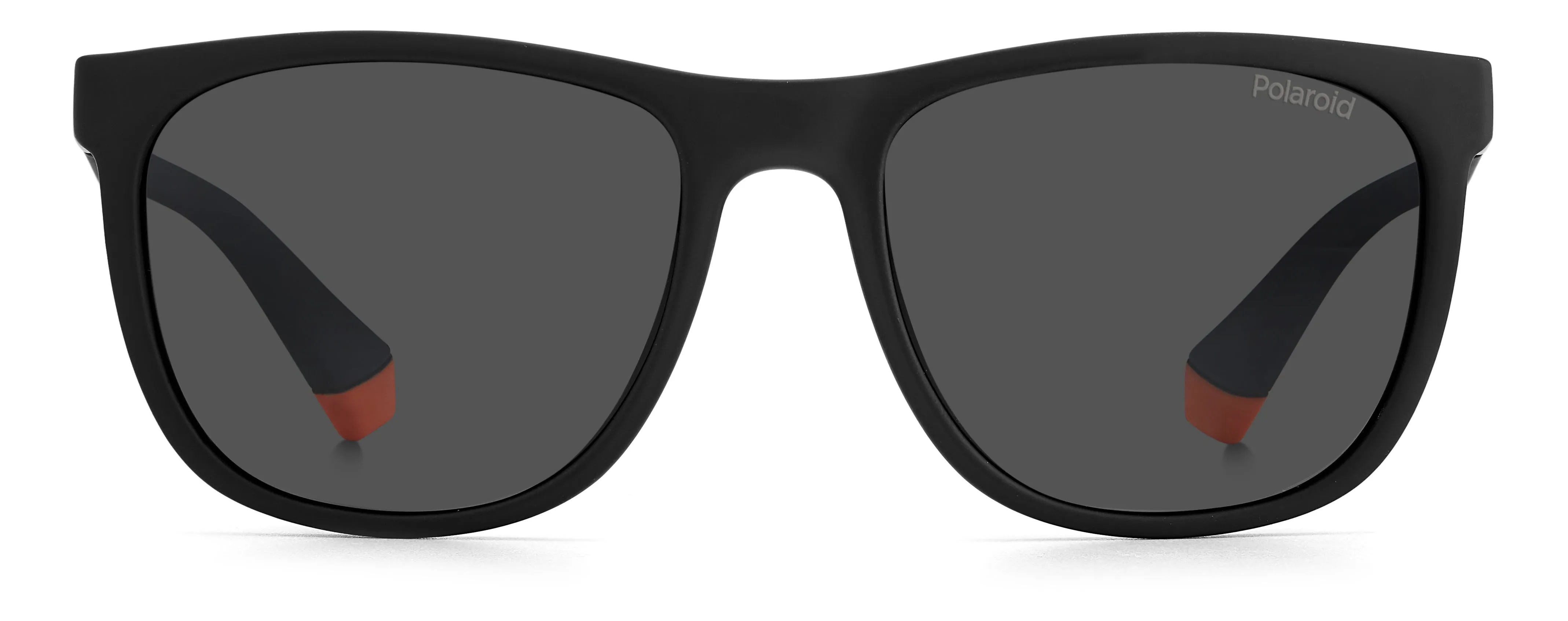 Polaroid PLD 8049/S 8LZ/M9 Occhiali da sole bambino Plastica Nero/Arancione Grigio Squadrata - immagine 2