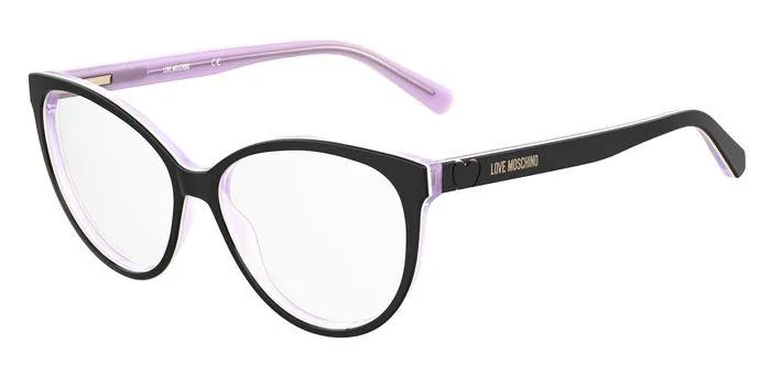 Moschino MOL591 807 Montature da vista Acetato Nero Cat Eye - immagine 1