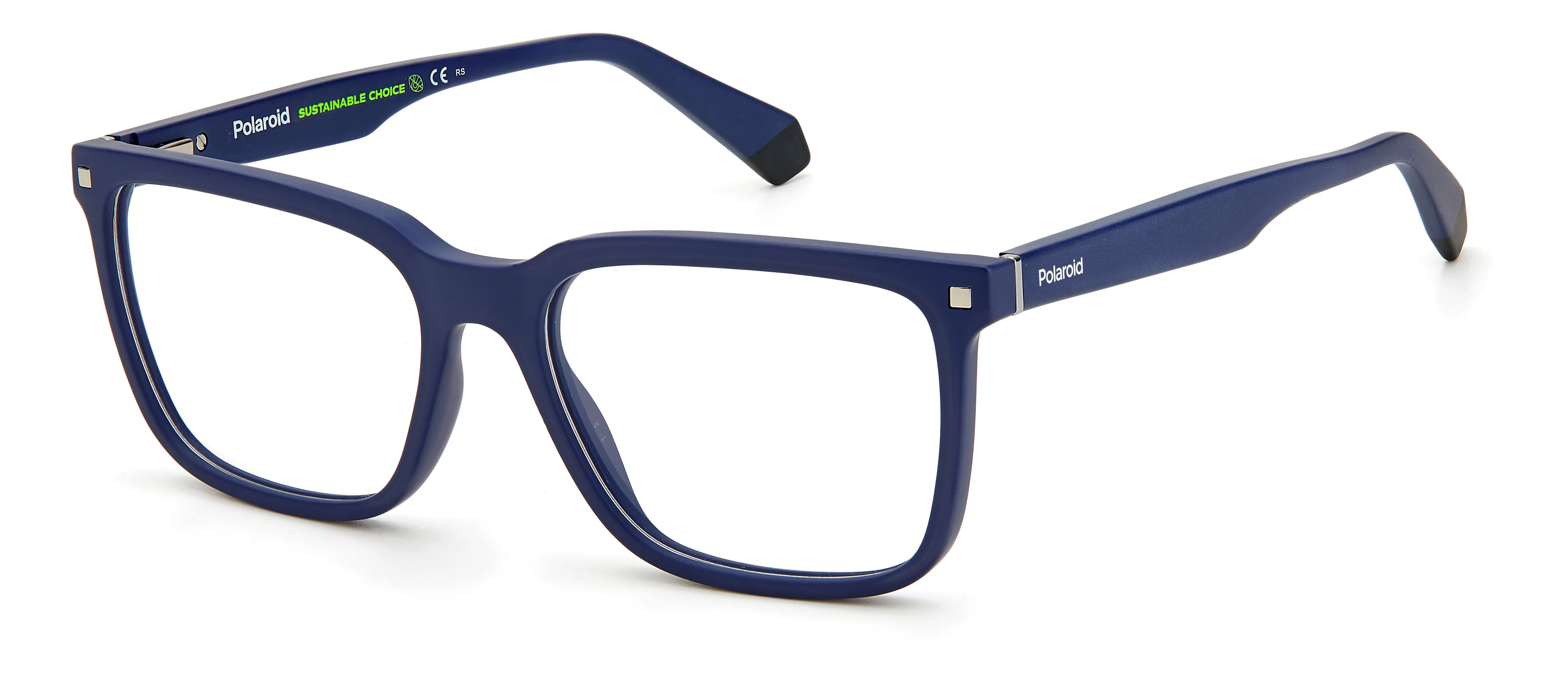 Polaroid PLD D436 FLL Montature da vista Plastica Blu Squadrata - immagine 1