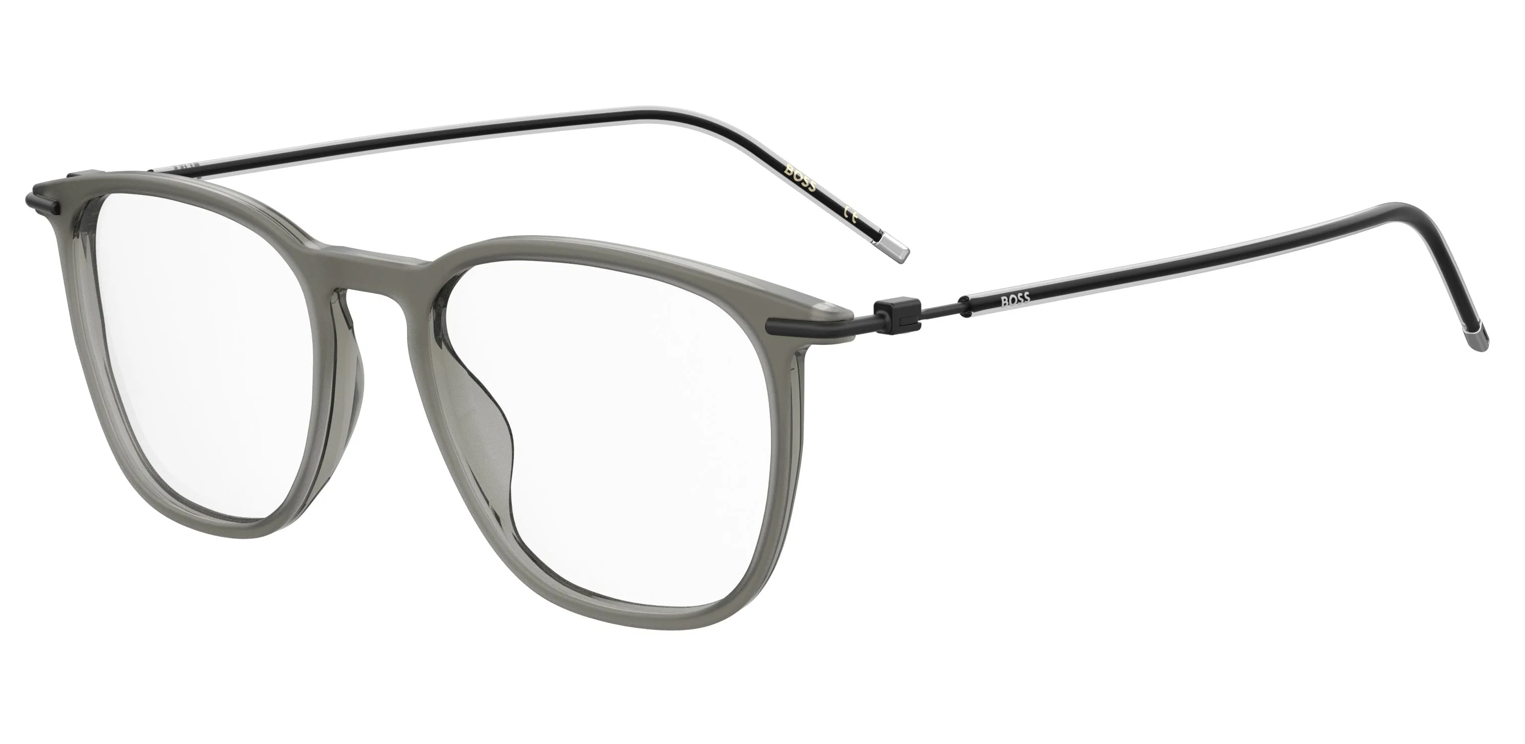 Hugo Boss BOSS 1313 KB7 Montature da vista Acetato Grigio Rotonda - immagine 1