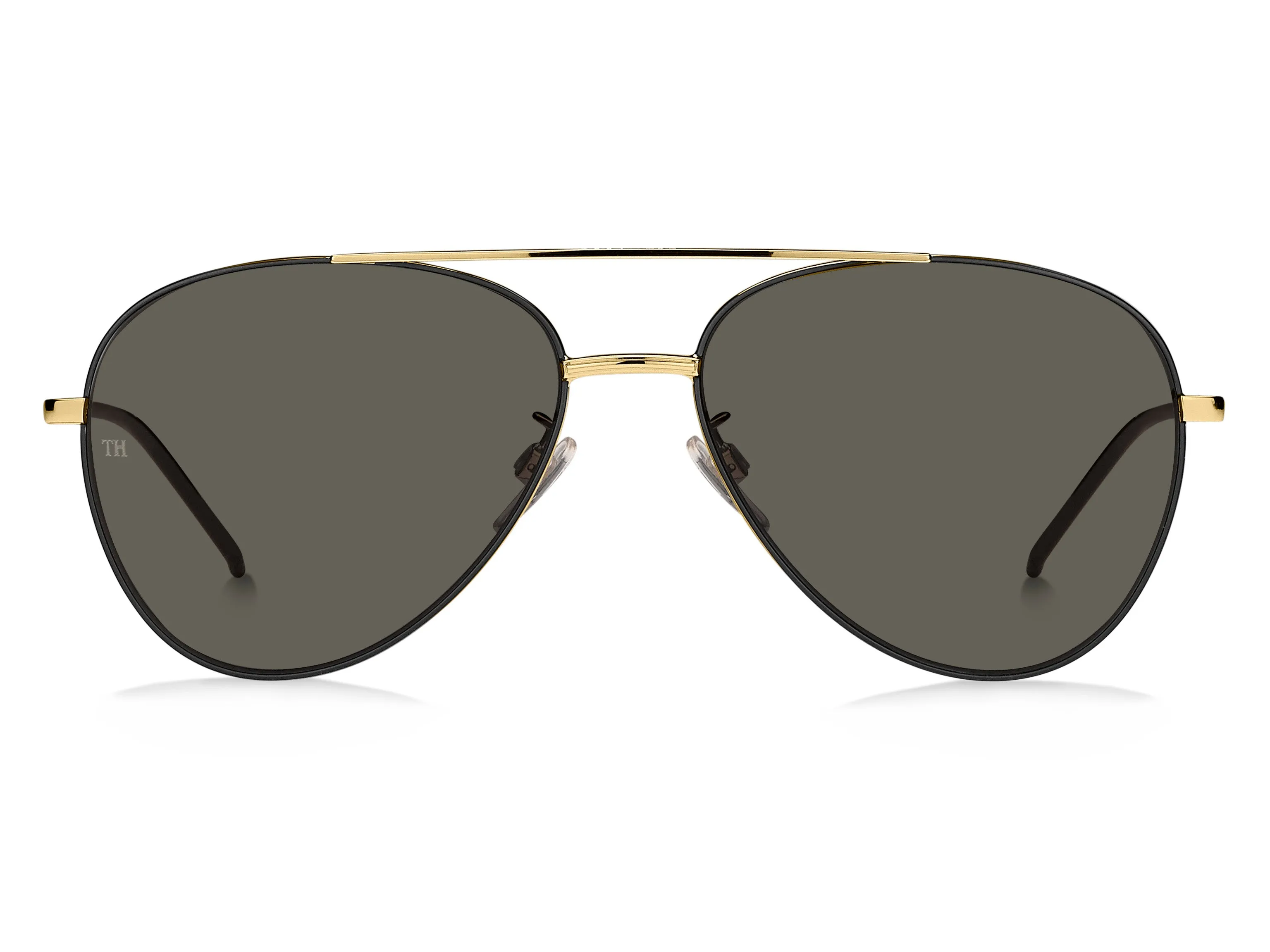 Tommy Hilfiger TH 1788/F/S I46/IR Occhiali da sole Metallo Oro Grigio Pilot - immagine 2