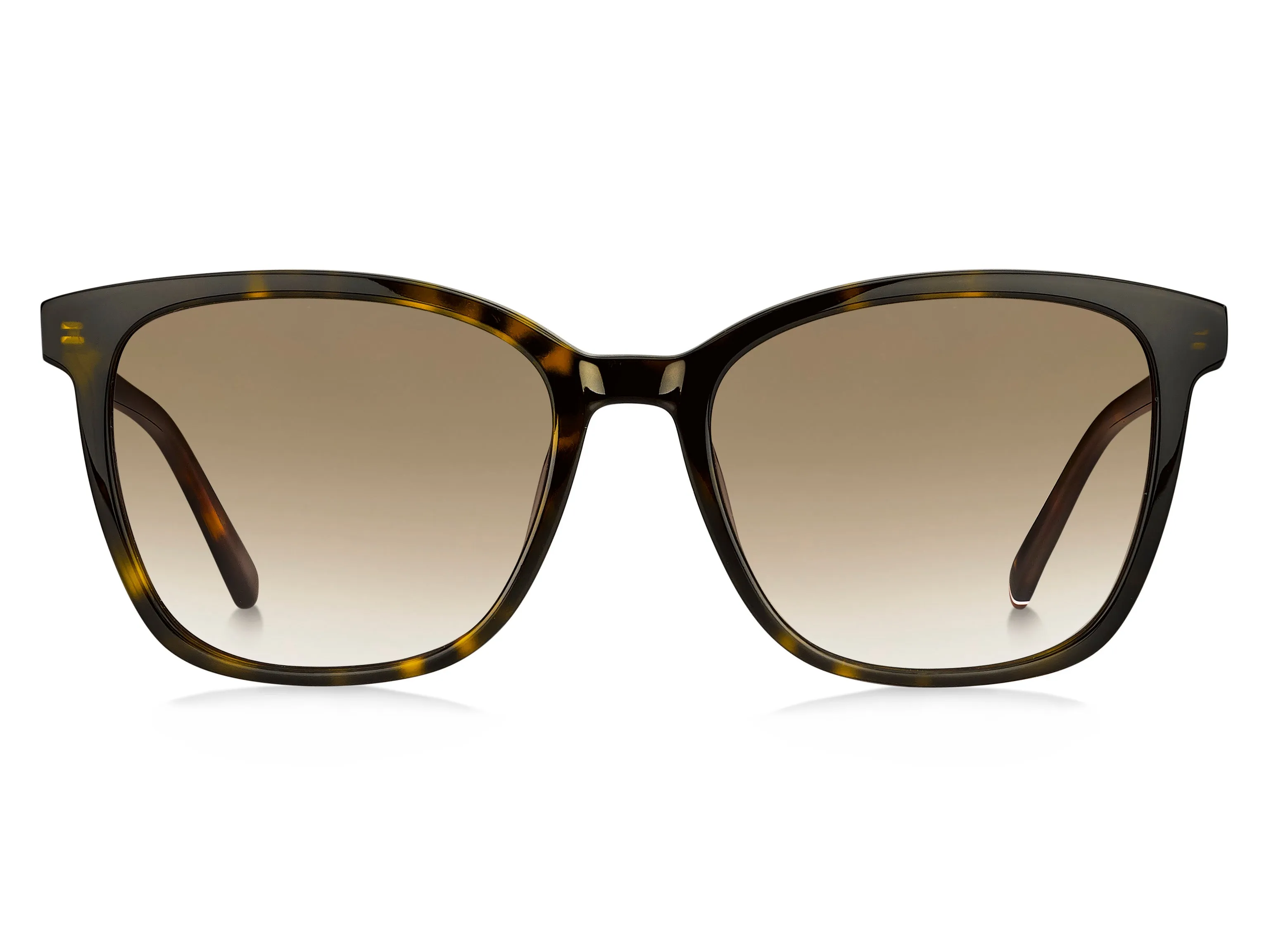 Tommy Hilfiger TH 1723/S 086/HA Occhiali da sole Acetato Havana Marrone Squadrata Sfumato - immagine 2