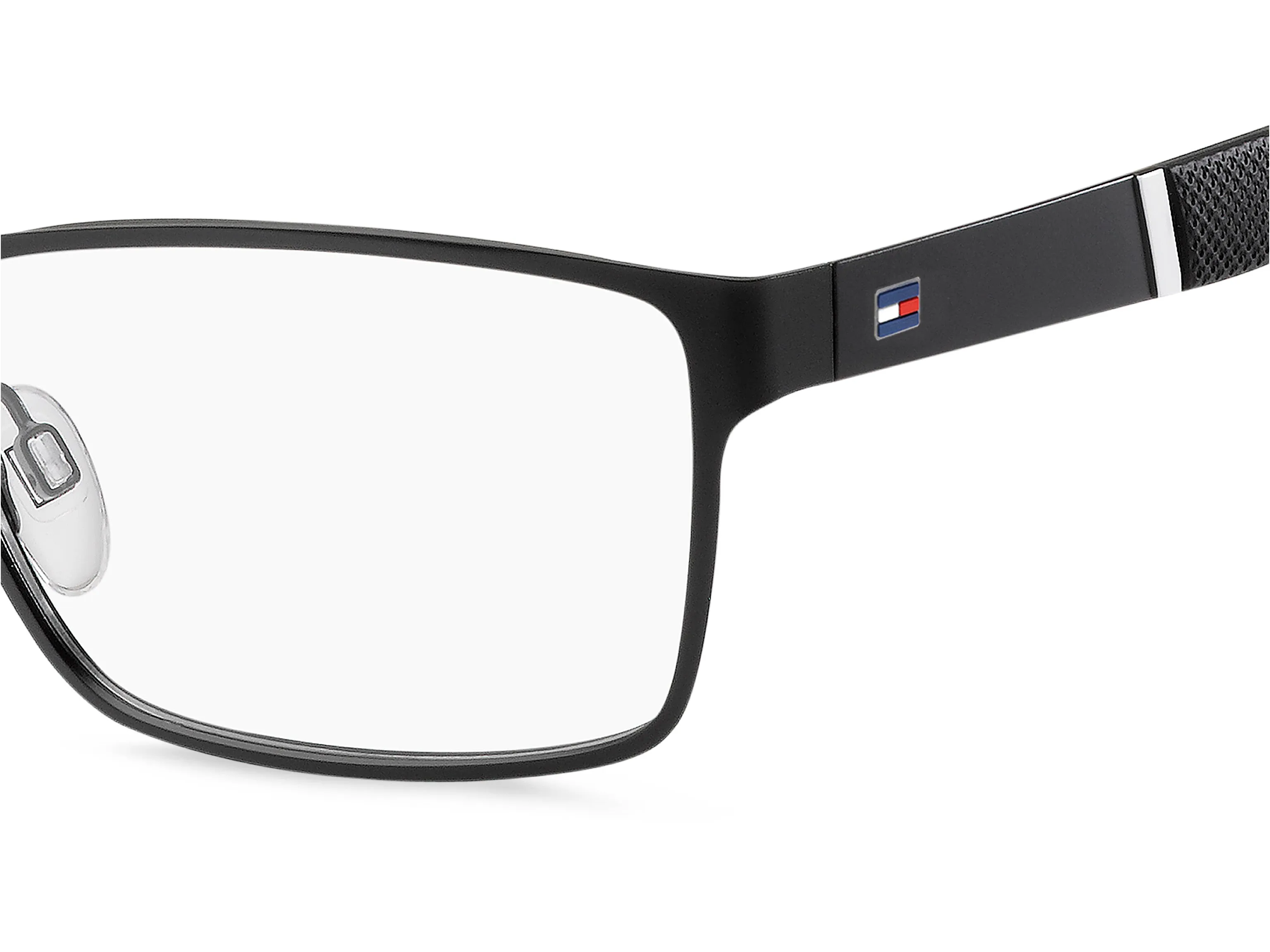 Tommy Hilfiger TH 1543 003 Montature da vista Acciaio Nero-opaco Squadrata - immagine 3