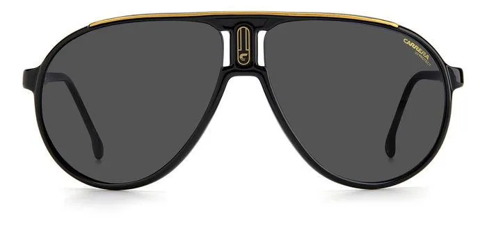 Carrera CHAMPION65/N 807/IR Occhiali da sole Plastica Nero Grigio Pilot - immagine 2