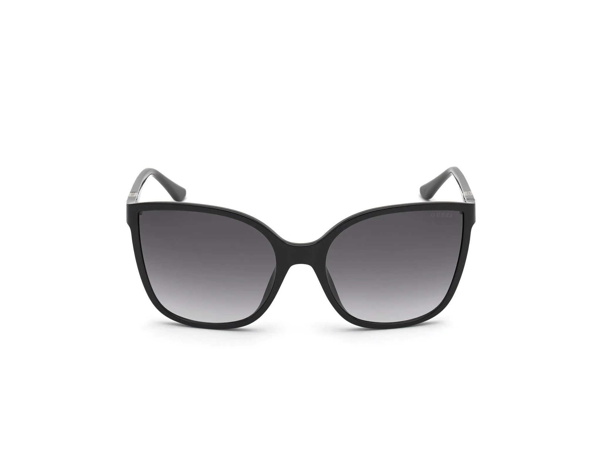 Guess GU7748 01B Occhiali da sole Iniettato Nero Grigio Squadrata Normale Sfumato - immagine 3