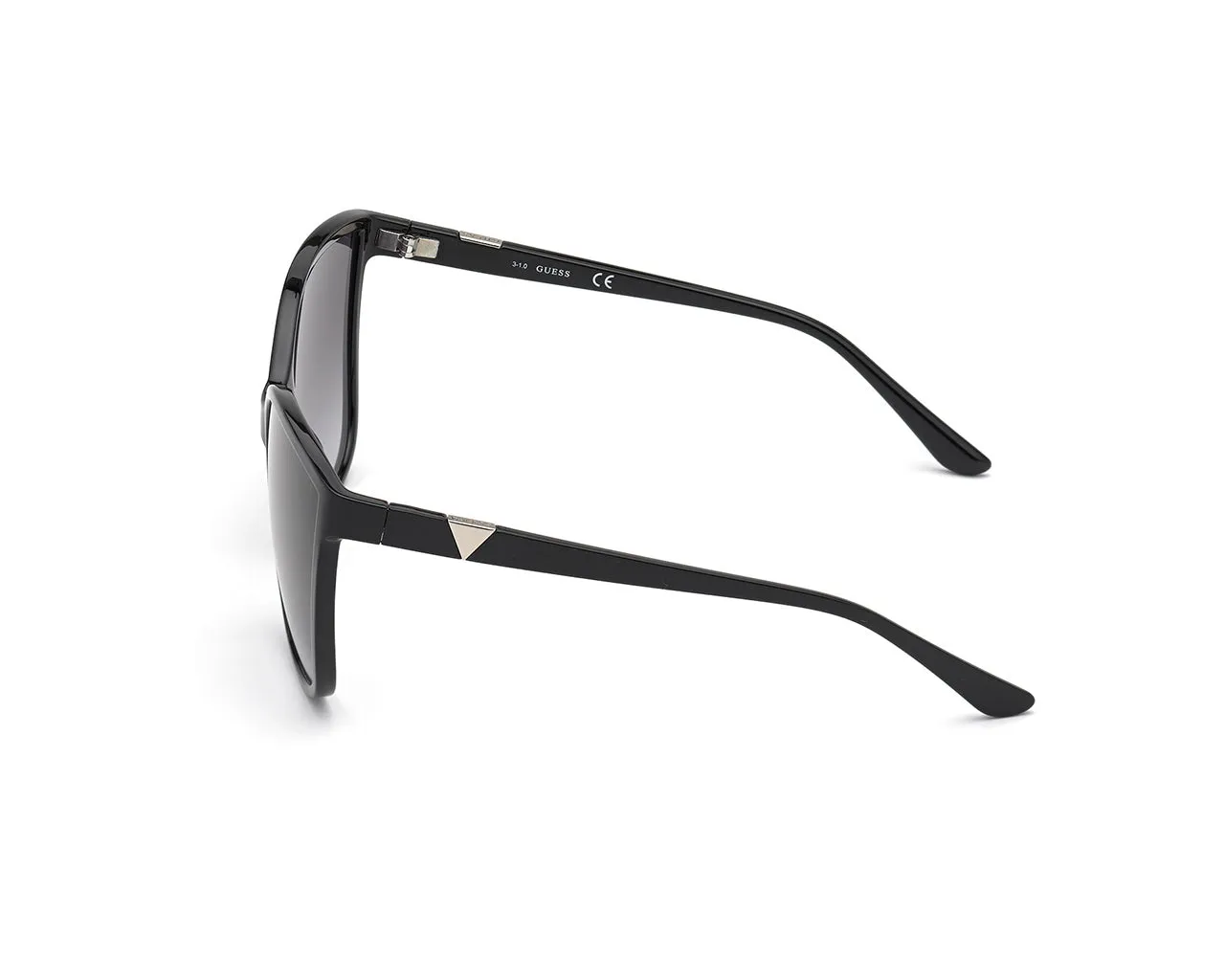 Guess GU7748 01B Occhiali da sole Iniettato Nero Grigio Squadrata Normale Sfumato - immagine 4