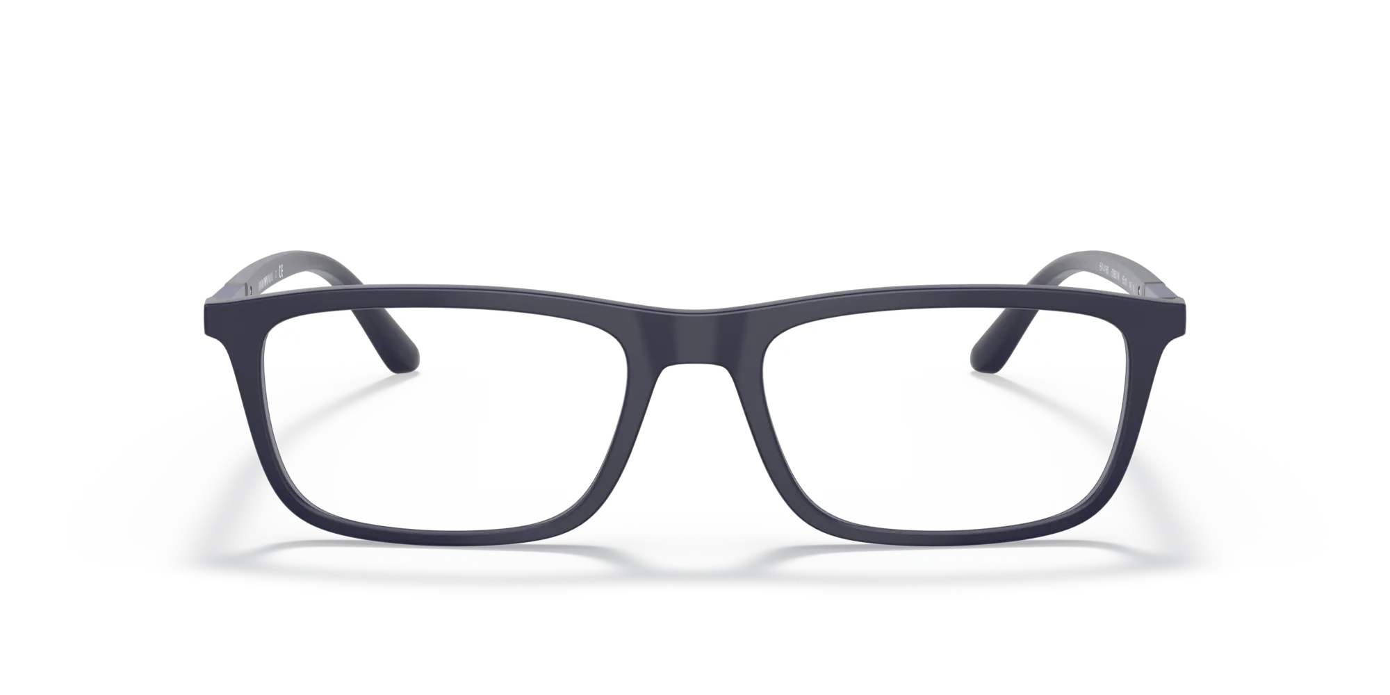 Emporio Armani EA4160 50881W Occhiali da sole Iniettato Blu Trasparente Squadrata Normale Clip-on - immagine 3