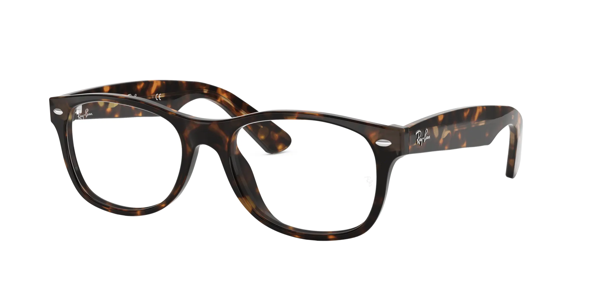 Ray - Ban RX5184F NEW WAYFARER 2012 Montature da vista Plastica Havana Squadrata - immagine 1