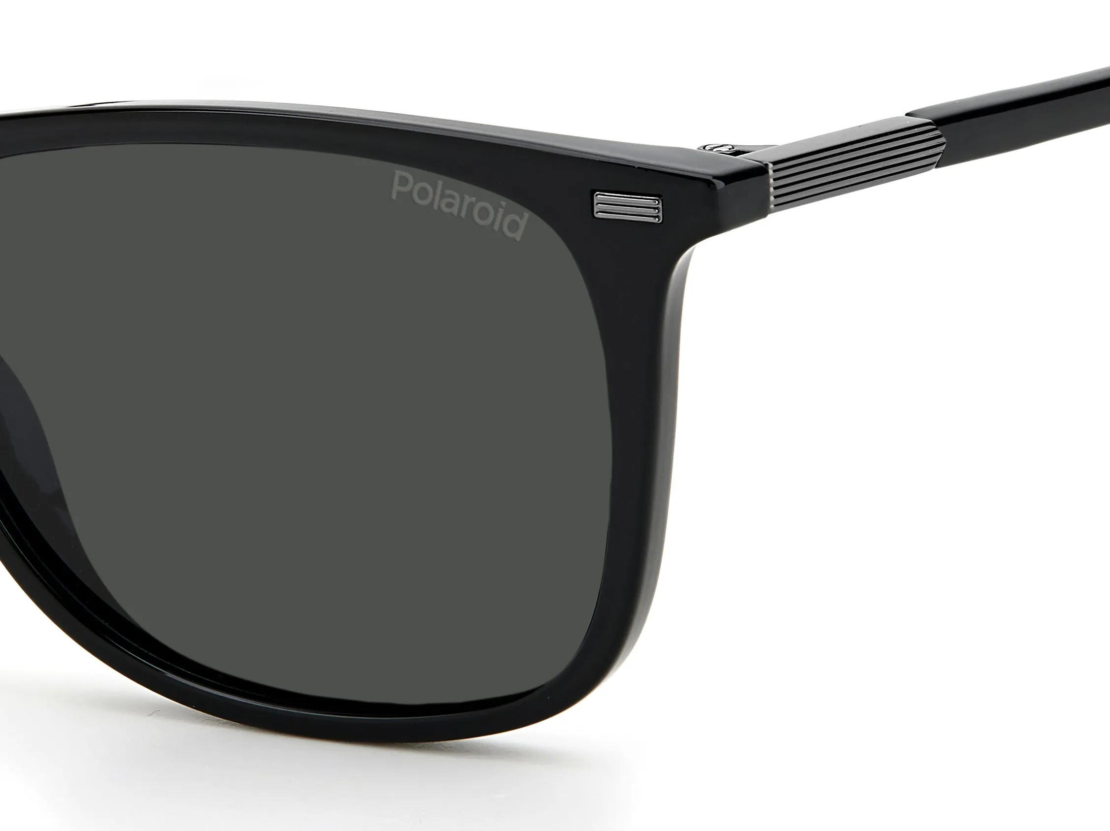 Polaroid PLD 2109/S 807/M9 Occhiali da sole Eco-poliammide Nero Grigio Squadrata - immagine 4