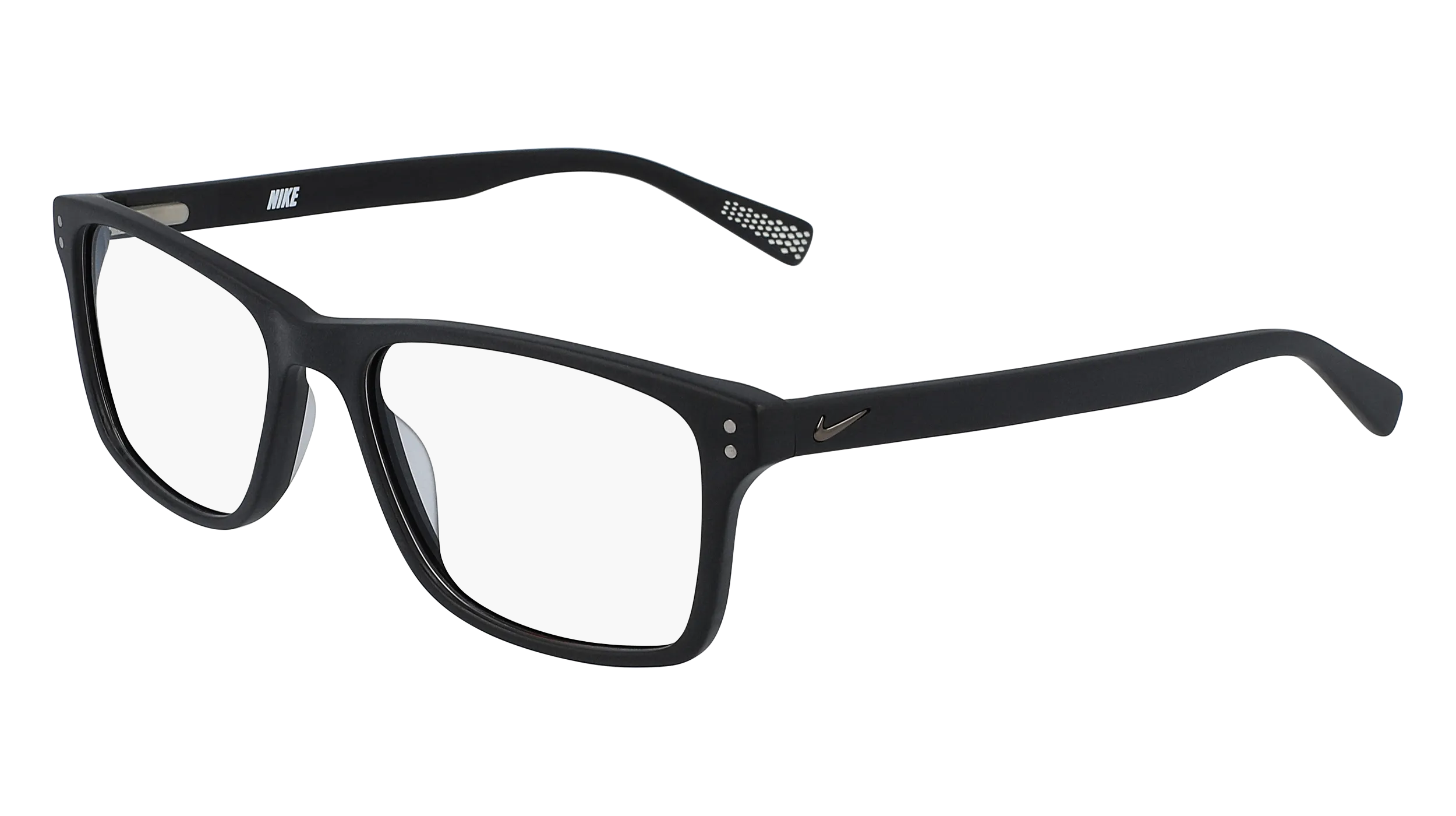 Nike NIKE 7246 003 Montature da vista Acetato Nero Squadrata Normale Fotocromatiche - immagine 1