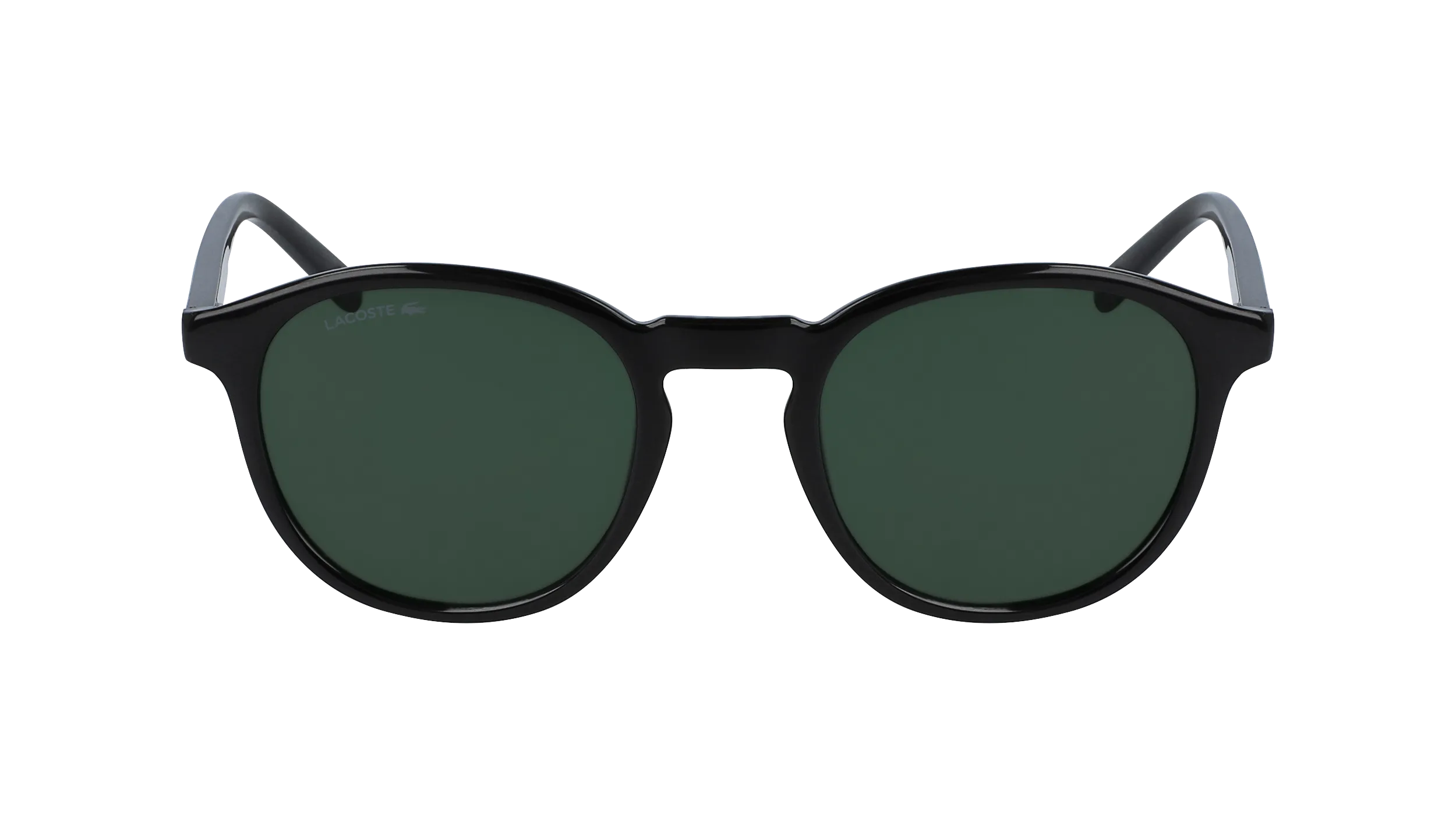 Lacoste L916S 001 Occhiali da sole Iniettato Nero Rotonda Normale Fotocromatiche - immagine 2