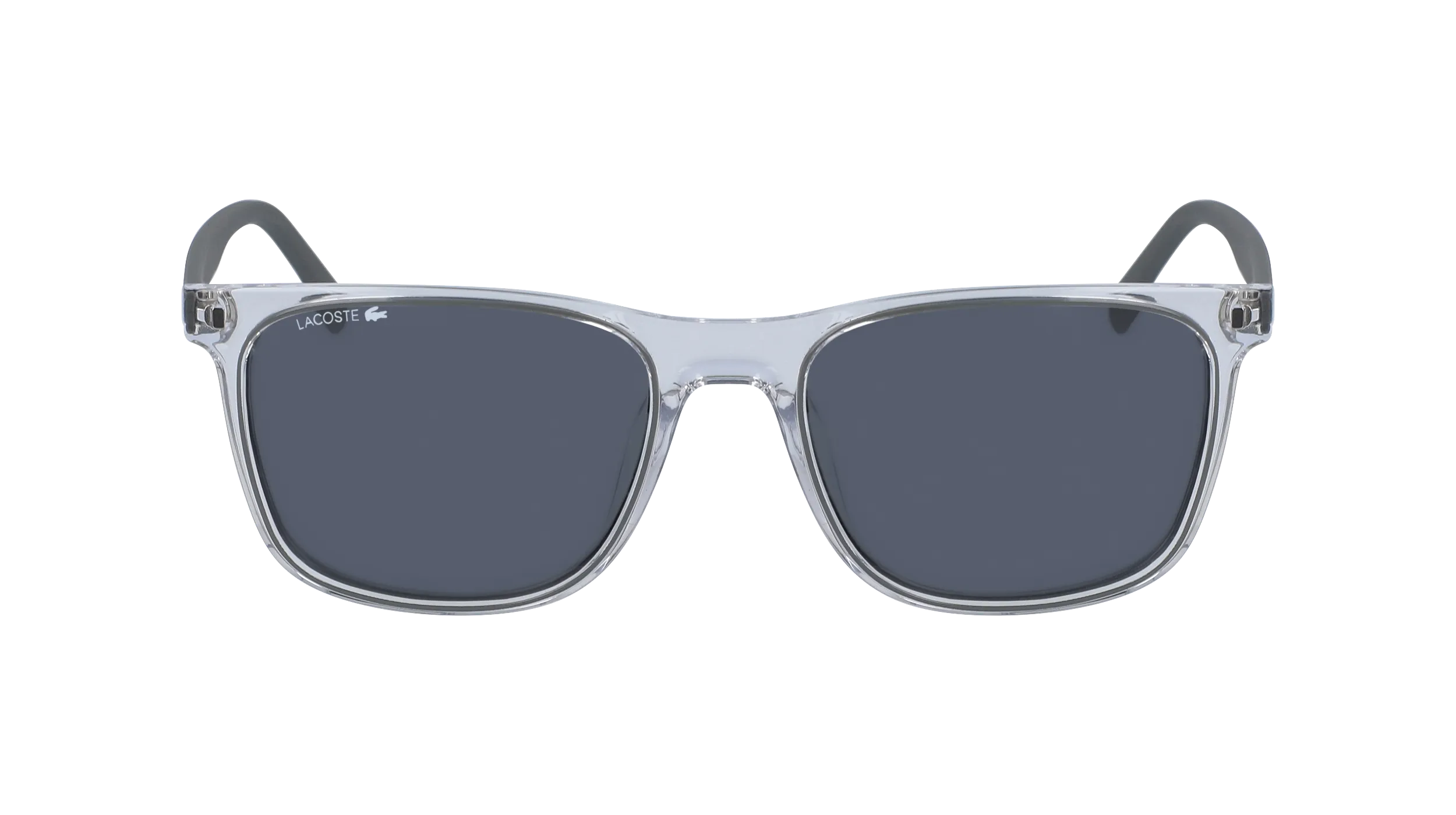Lacoste L882S 057 Occhiali da sole Iniettato Grigio Squadrata Fotocromatiche Fotocromatiche - immagine 2