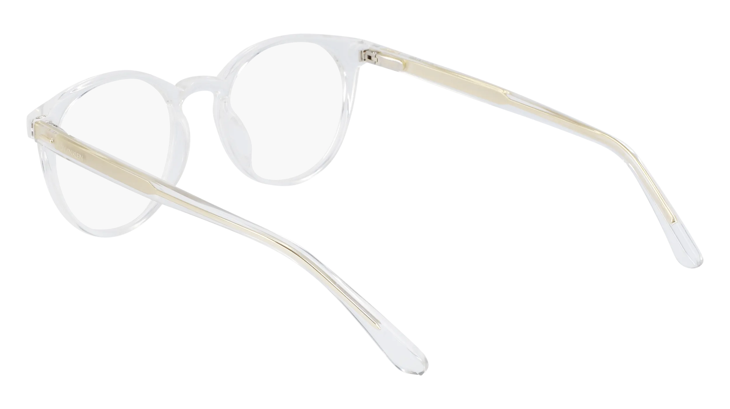 Calvin Klein CK20527 971 Montature da vista Iniettato Trasparente Rotonda Normale Normale - immagine 3