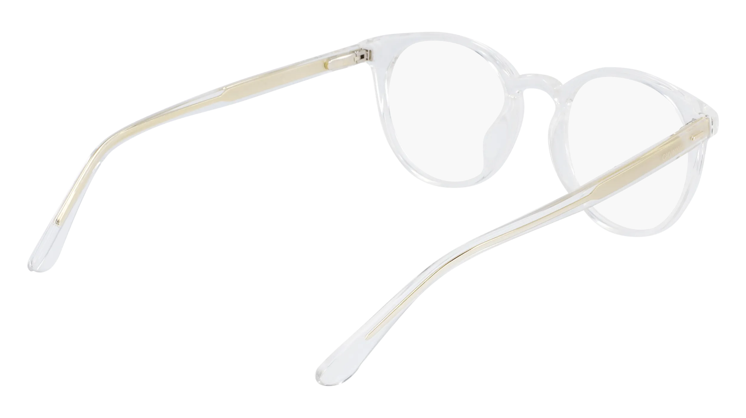 Calvin Klein CK20527 971 Montature da vista Iniettato Trasparente Rotonda Normale Normale - immagine 4