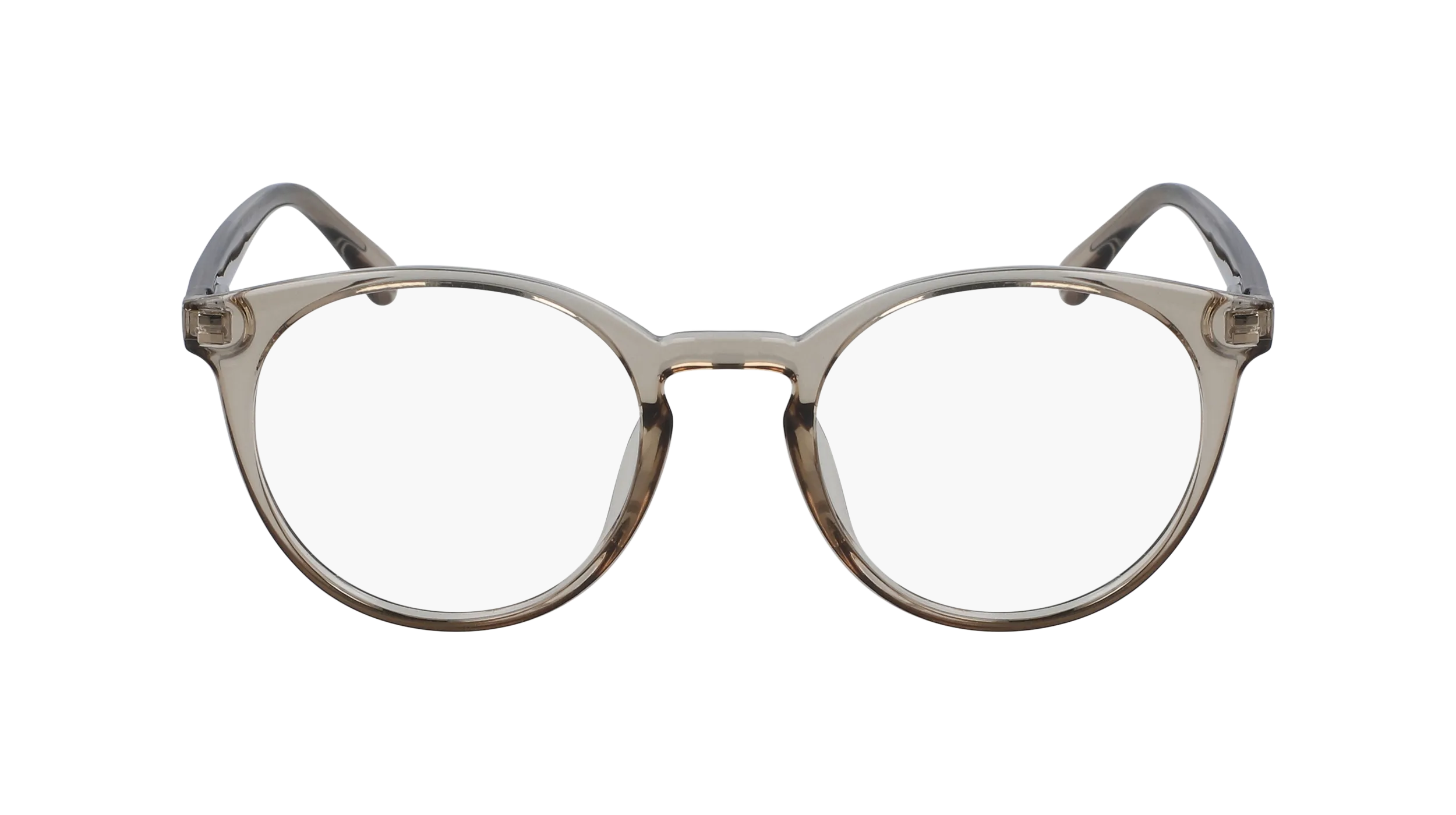 Calvin Klein CK20527 270 Montature da vista Iniettato Beige Rotonda Normale Normale - immagine 2