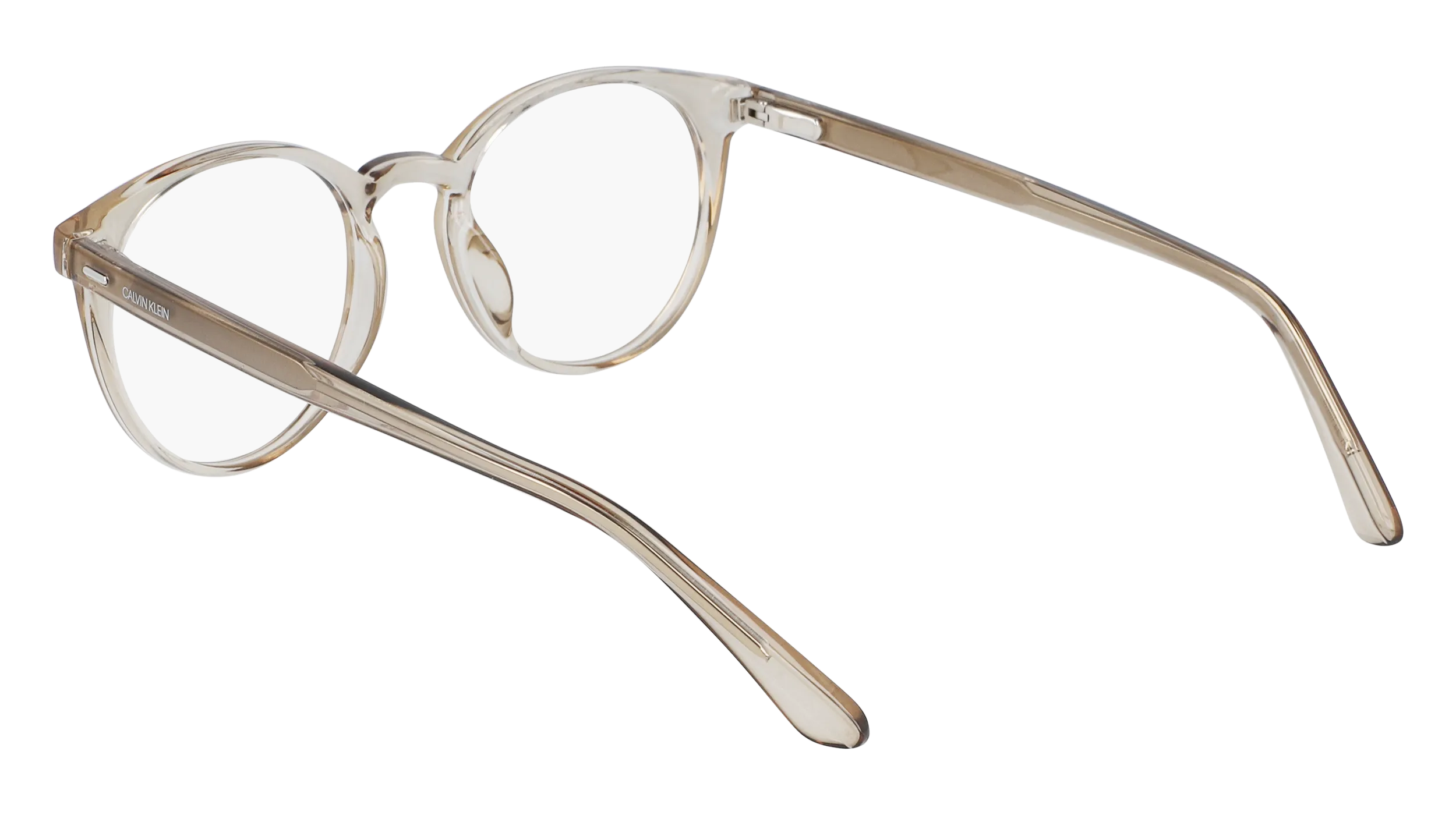 Calvin Klein CK20527 270 Montature da vista Iniettato Beige Rotonda Normale Normale - immagine 3