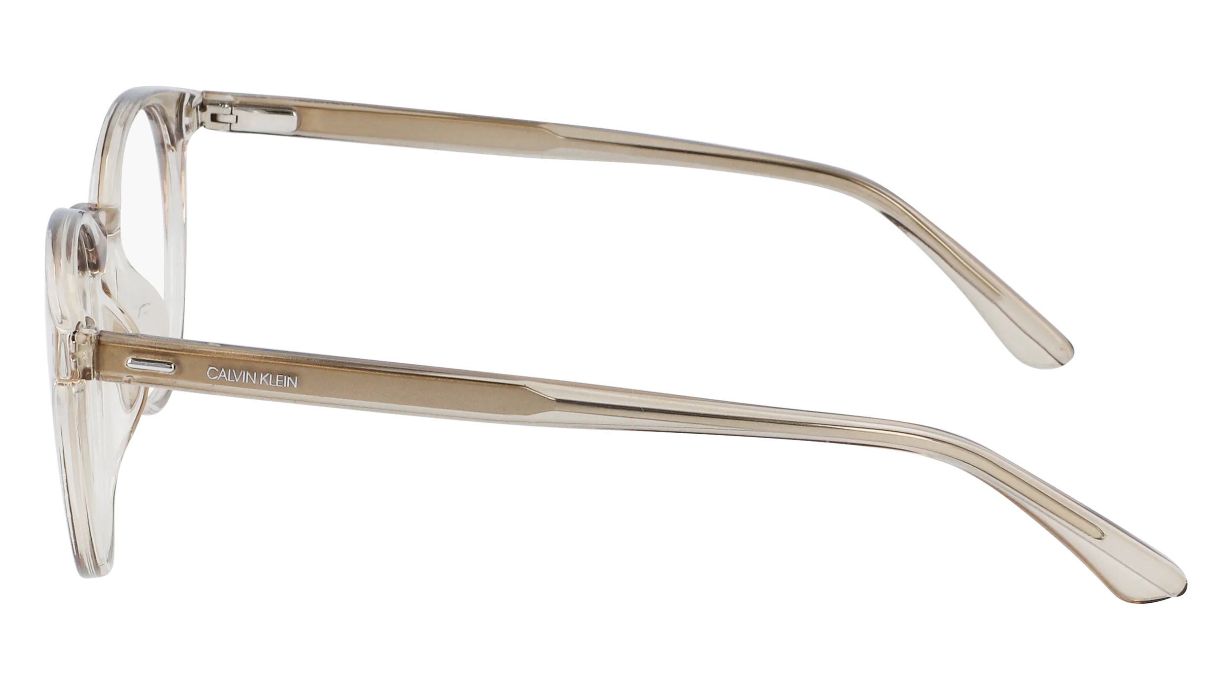 Calvin Klein CK20527 270 Montature da vista Iniettato Beige Rotonda Normale Normale - immagine 4