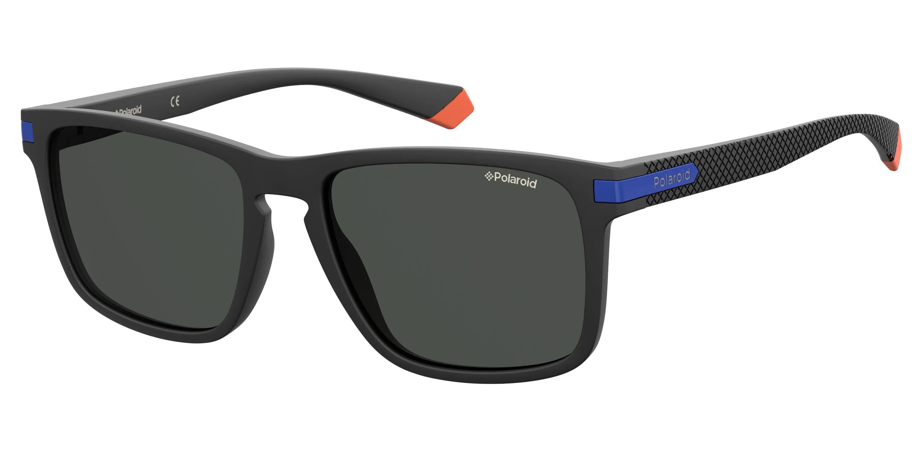 Polaroid PLD 2088/S 0VK/M9 Occhiali da sole Plastica Nero Grigio Squadrata - immagine 1