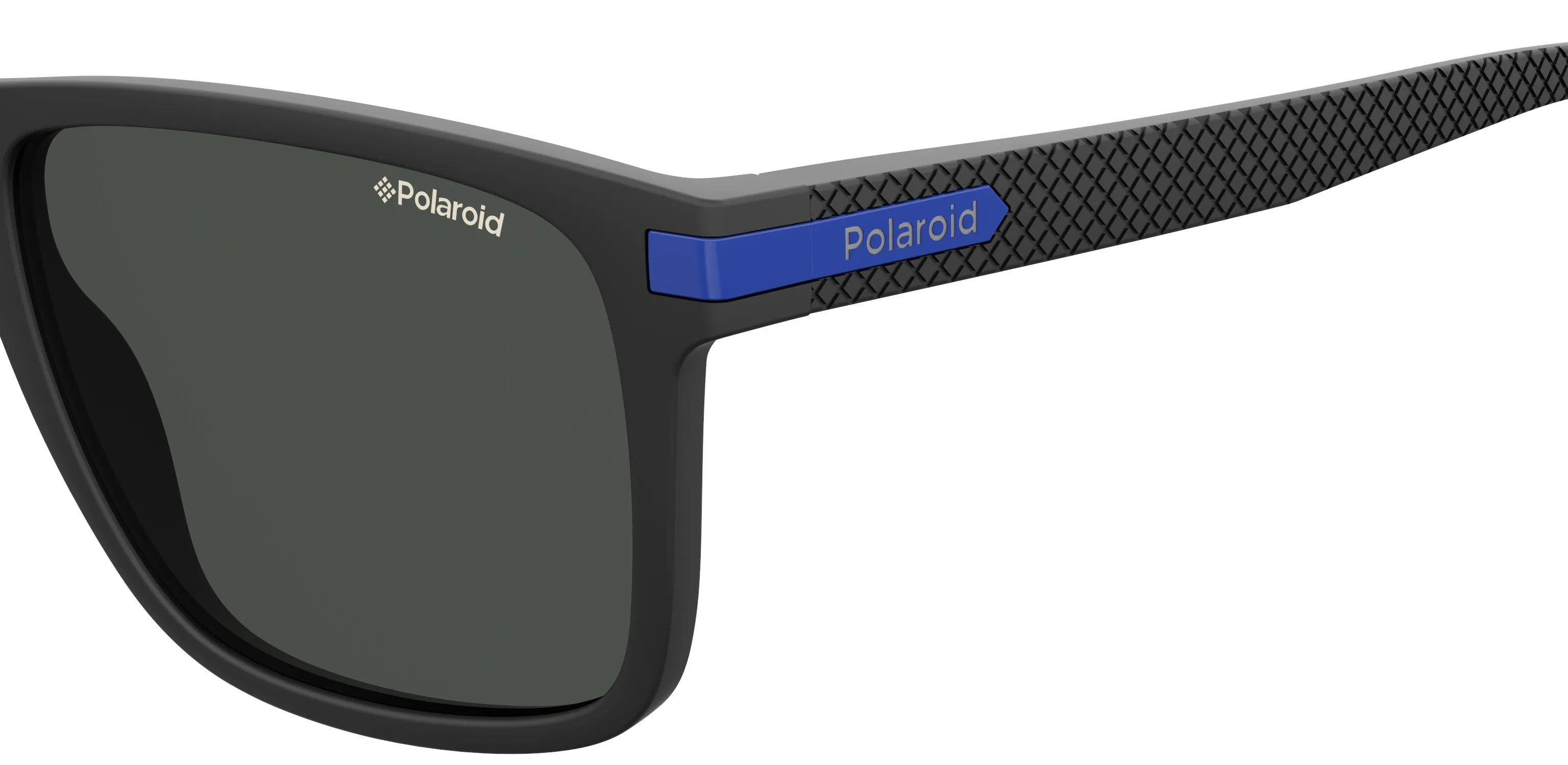 Polaroid PLD 2088/S 0VK/M9 Occhiali da sole Plastica Nero Grigio Squadrata - immagine 3