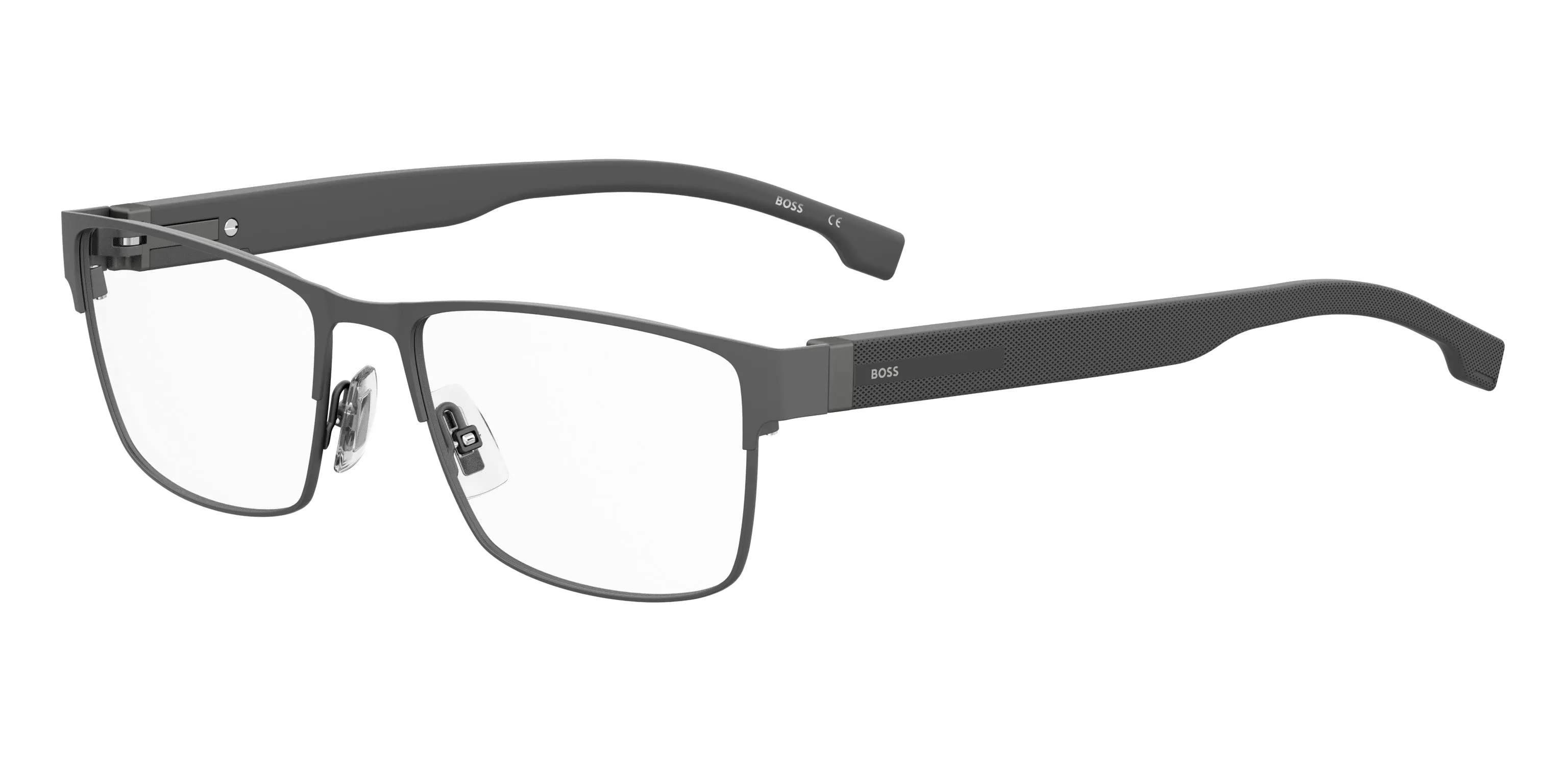 Hugo Boss BOSS 1040 RIW Montature da vista Acciaio Grigio Squadrata - immagine 1