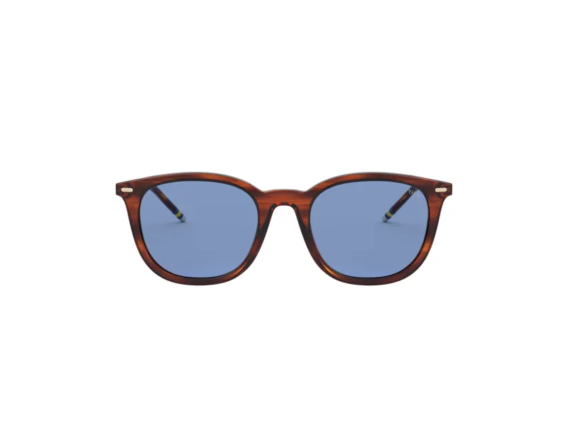 Polo Ralph Lauren PH4164 500772 Occhiali da sole Plastica Havana Blu Squadrata Normale - immagine 2