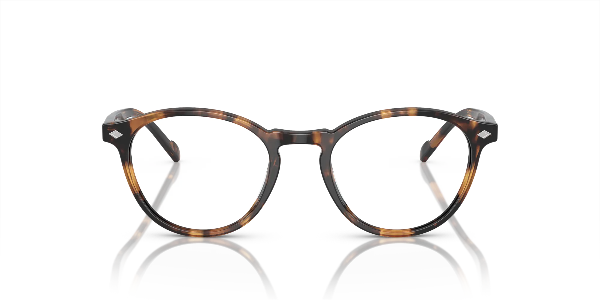 VOGUE EYEWEAR VO5326 2819 Montature da vista Acetato Havana chiaro Rotonda - immagine 3