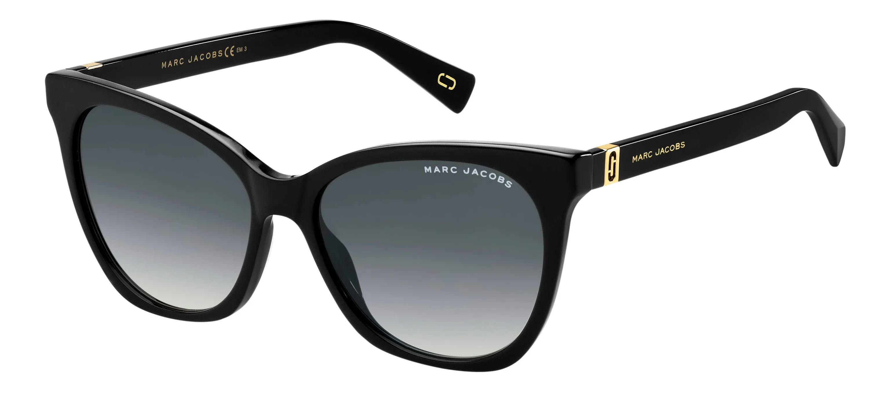 Marc Jacobs MARC 336/S 807/9O Occhiali da sole Plastica Nero Cat Eye Normale - immagine 1