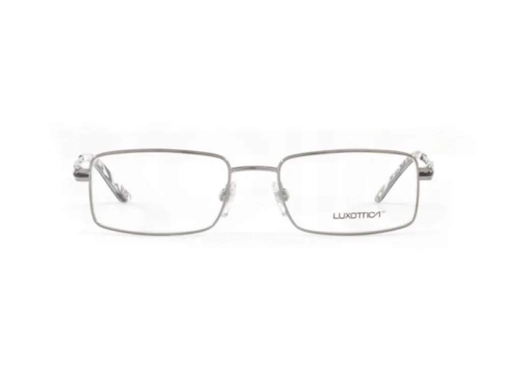 Luxottica Uomo LU1360 F203 Montature da vista Metallo Canna di fucile Squadrata - immagine 2