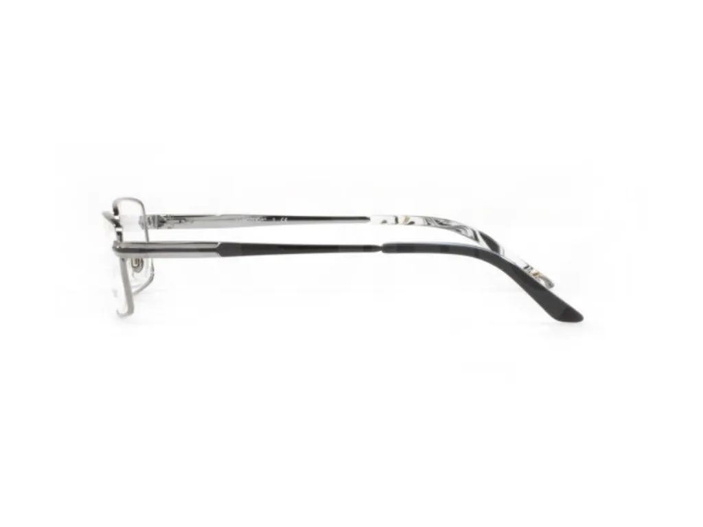 Luxottica Uomo LU1360 F203 Montature da vista Metallo Canna di fucile Squadrata - immagine 4