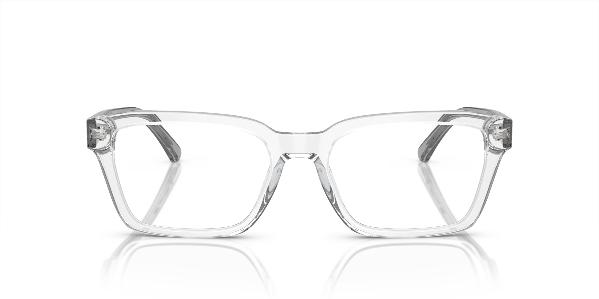 Emporio Armani EA3192 5883 Montature da vista Acetato Trasparente Squadrata Normale - immagine 3
