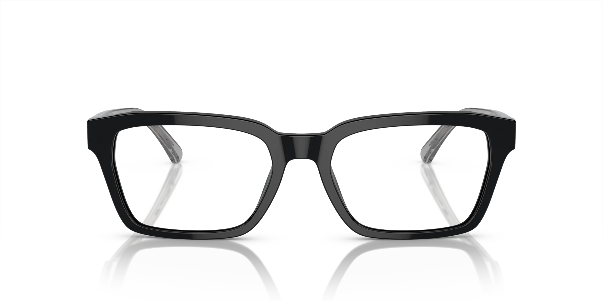 Emporio Armani EA3192 5378 Montature da vista Acetato Nero Squadrata Normale - immagine 3