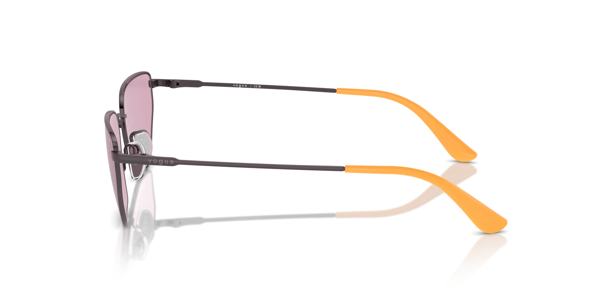 VOGUE EYEWEAR VO4316S 514976 Occhiali da sole Metallo Viola Viola Geometrica Normale - immagine 4