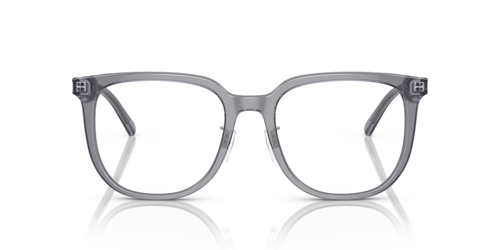 Emporio Armani EA3226D 5029 Montature da vista Acetato Grigio Trasparente Pillow Normale - immagine 3