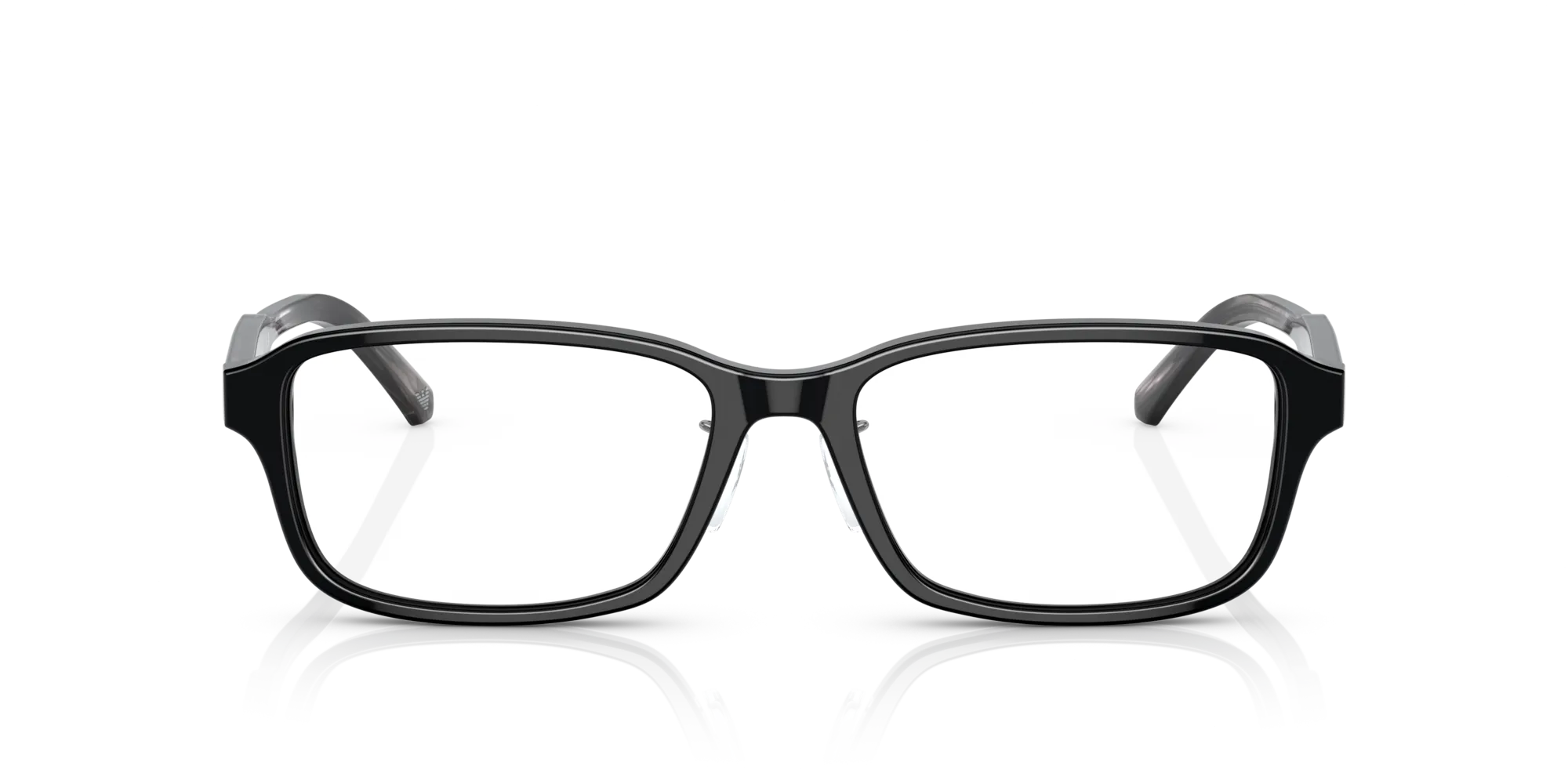 Emporio Armani EA3215D 5017 Montature da vista Acetato Nero Pillow Normale - immagine 3