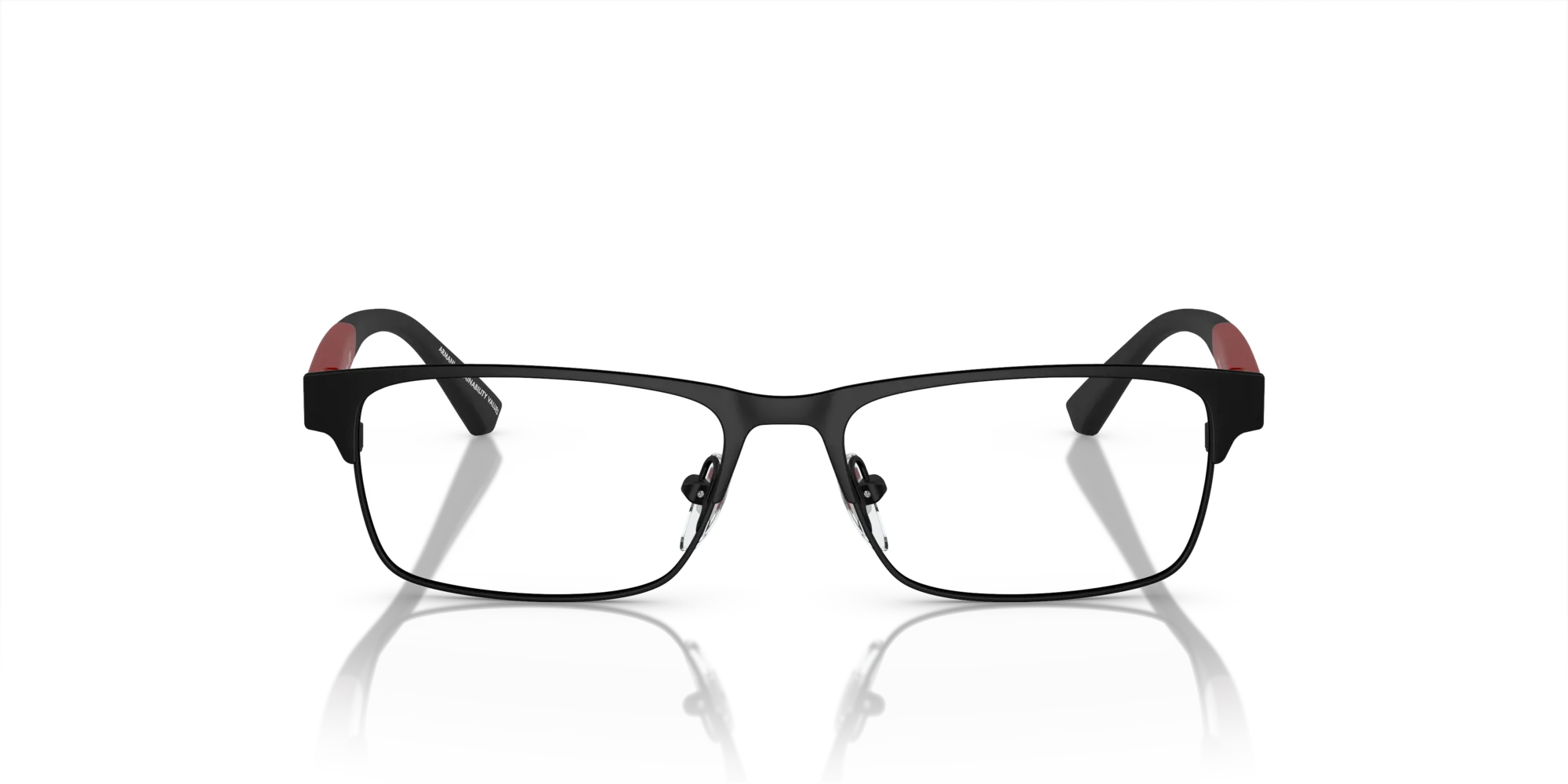 Emporio Armani EK1001 3001 Montature da vista Metallo Nero Squadrata Normale - immagine 3
