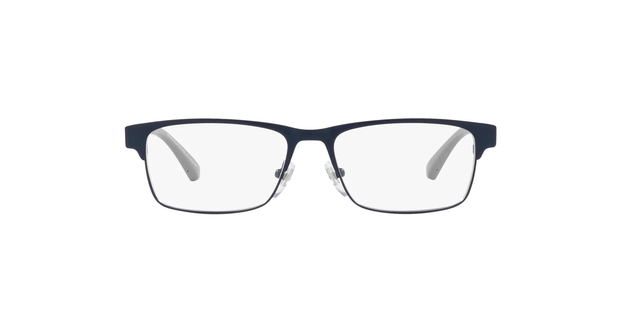 Emporio Armani EK1001 3018 Montature da vista Metallo Blu Squadrata Normale - immagine 2